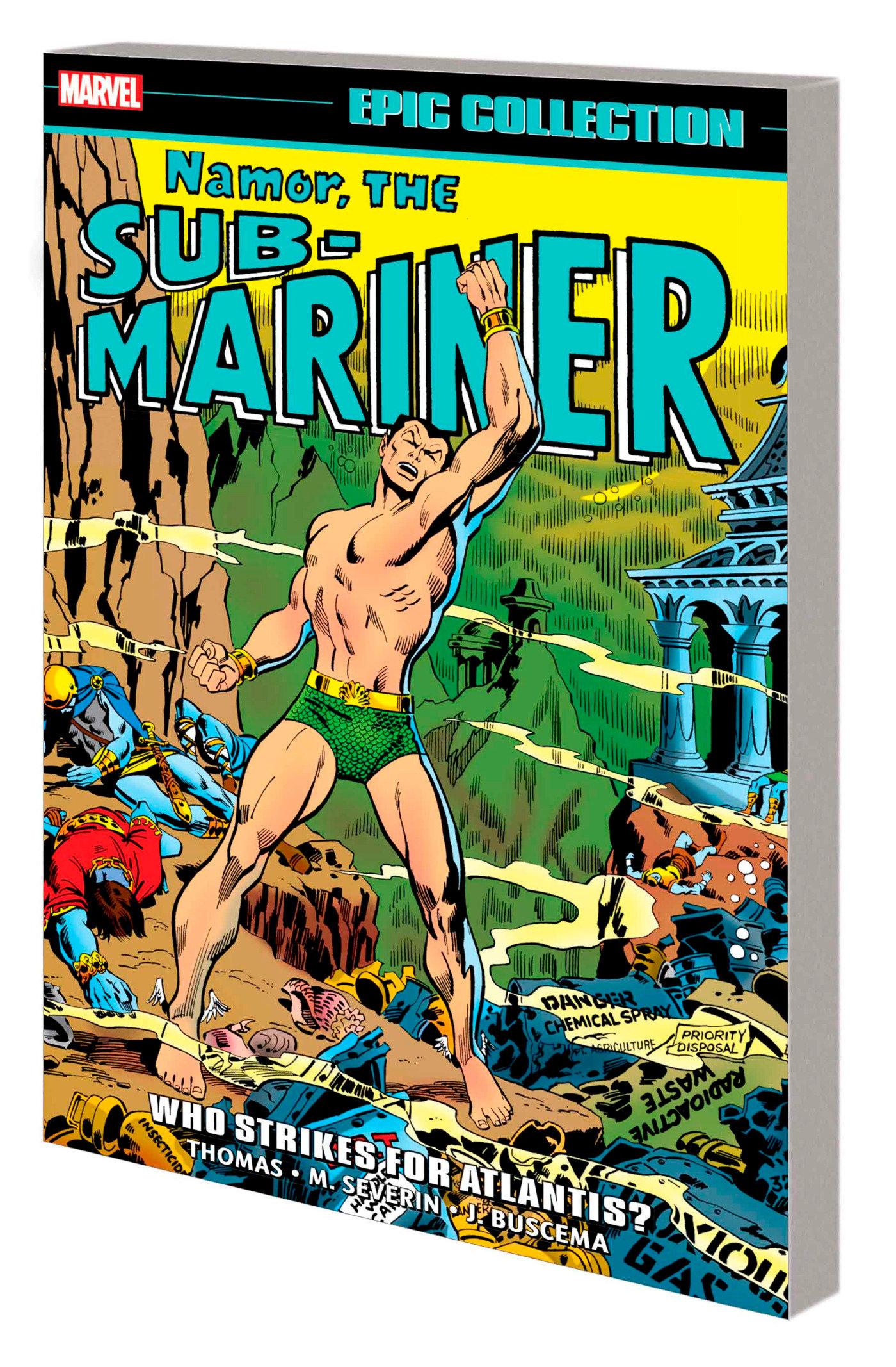 Vorderes Coverbild Namor, the Sub-Mariner Epic Collection: Who Strikes for Atlantis?