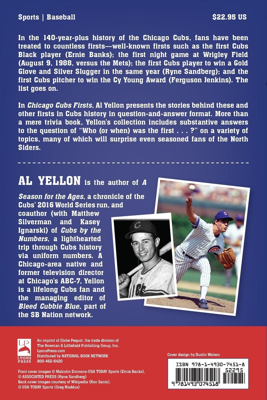 Rückseitencover Chicago Cubs Firsts