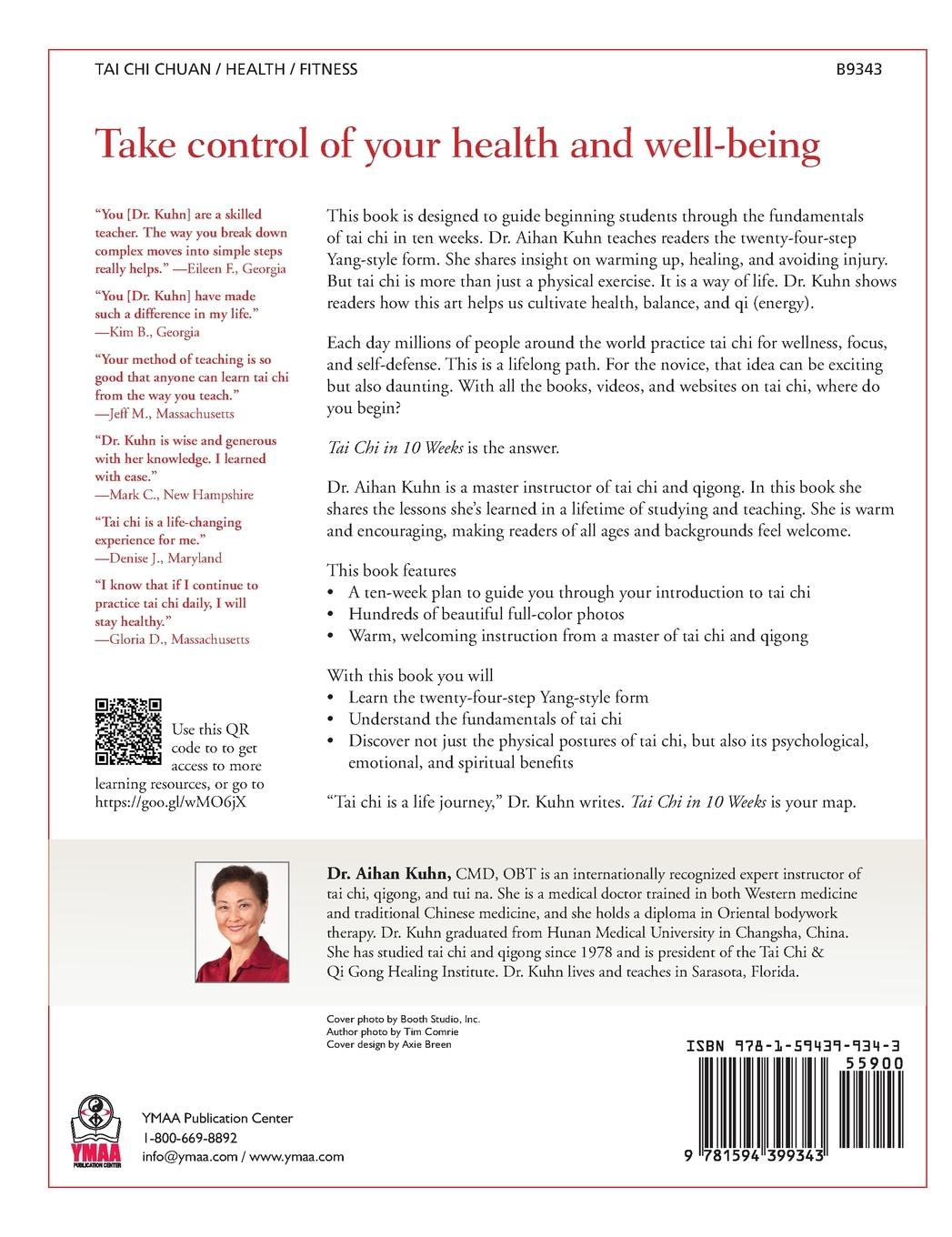 Rückseitencover Tai CHI in 10 Weeks