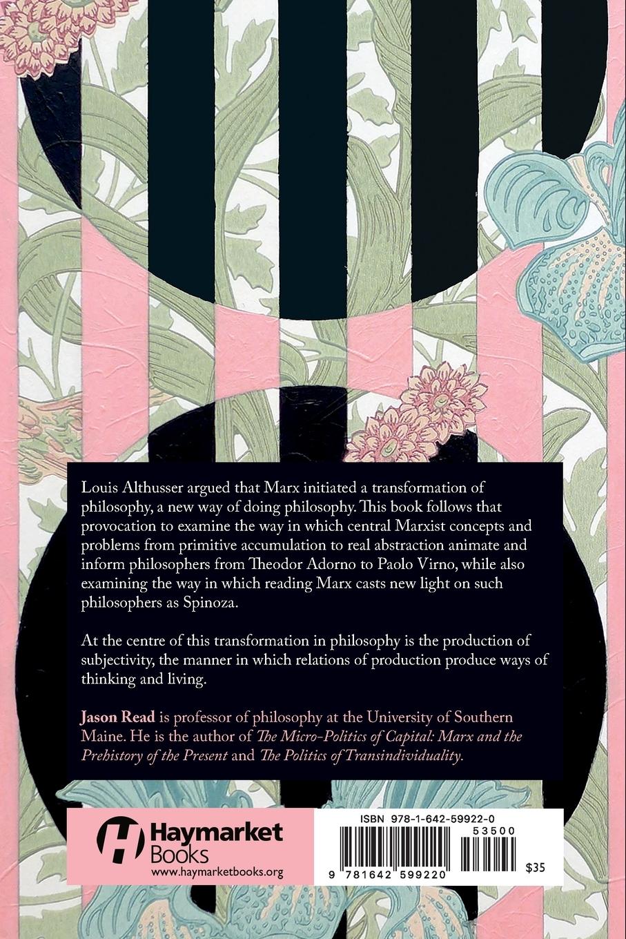 Rückseitencover The Production of Subjectivity