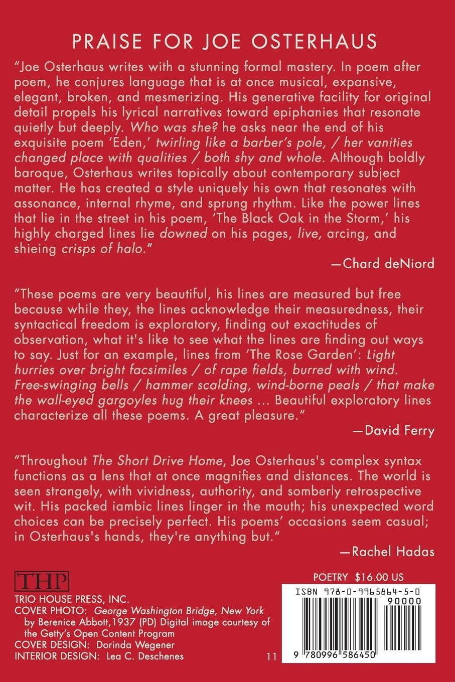 Rückseitencover The Short Drive Home