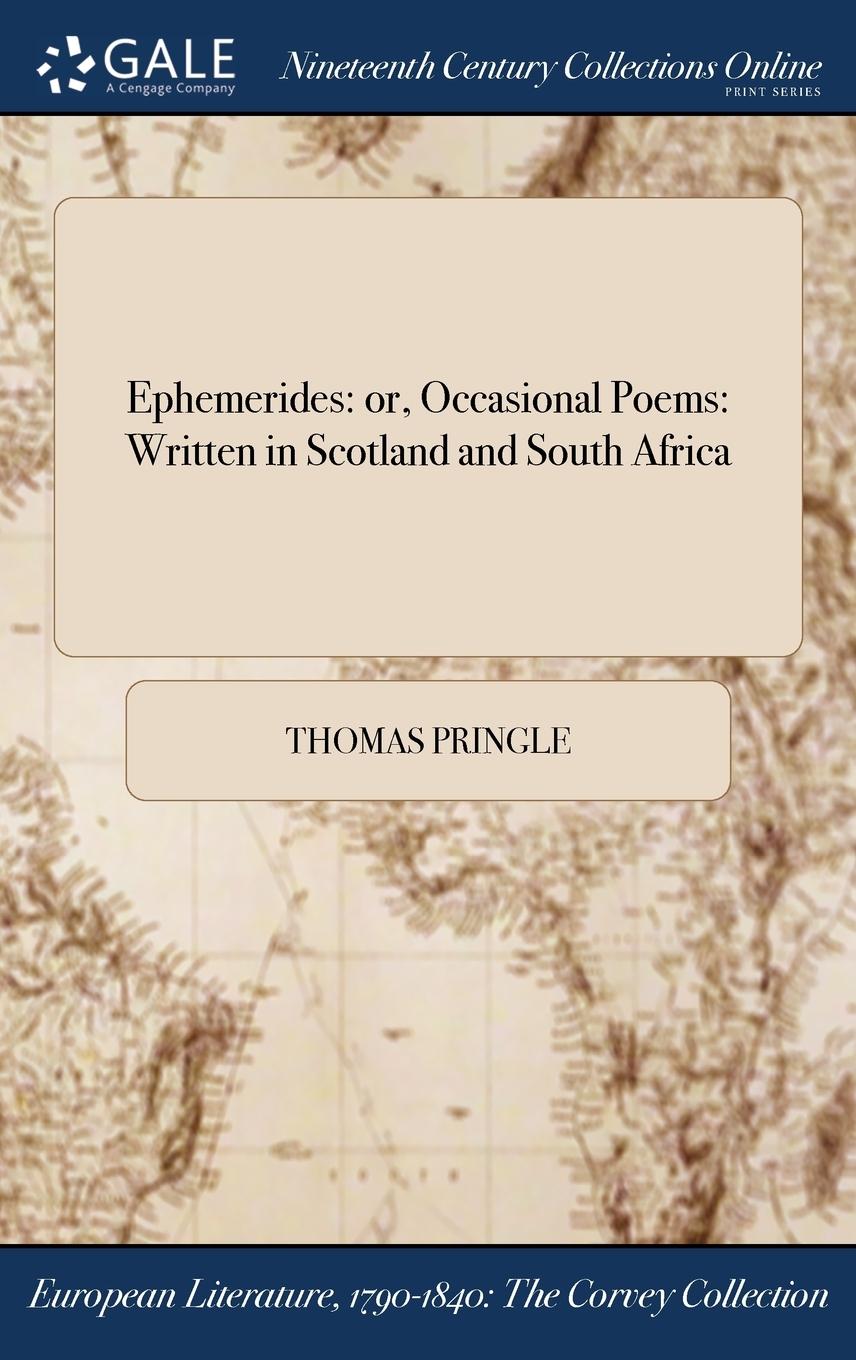 Vorderes Coverbild Ephemerides
