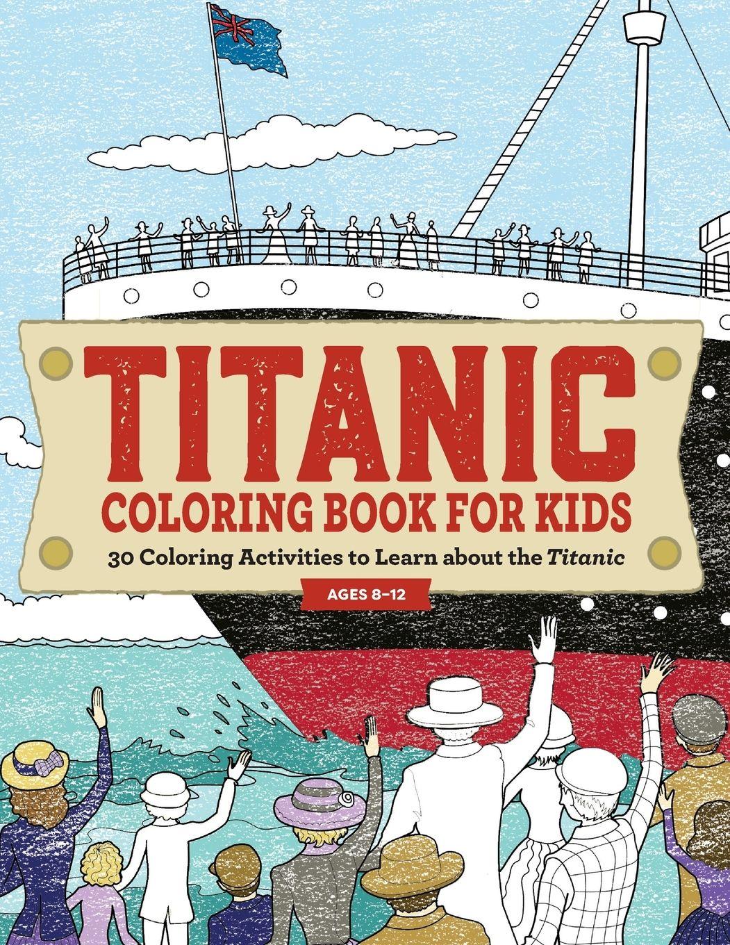 Vorderes Coverbild Titanic Coloring Book for Kids