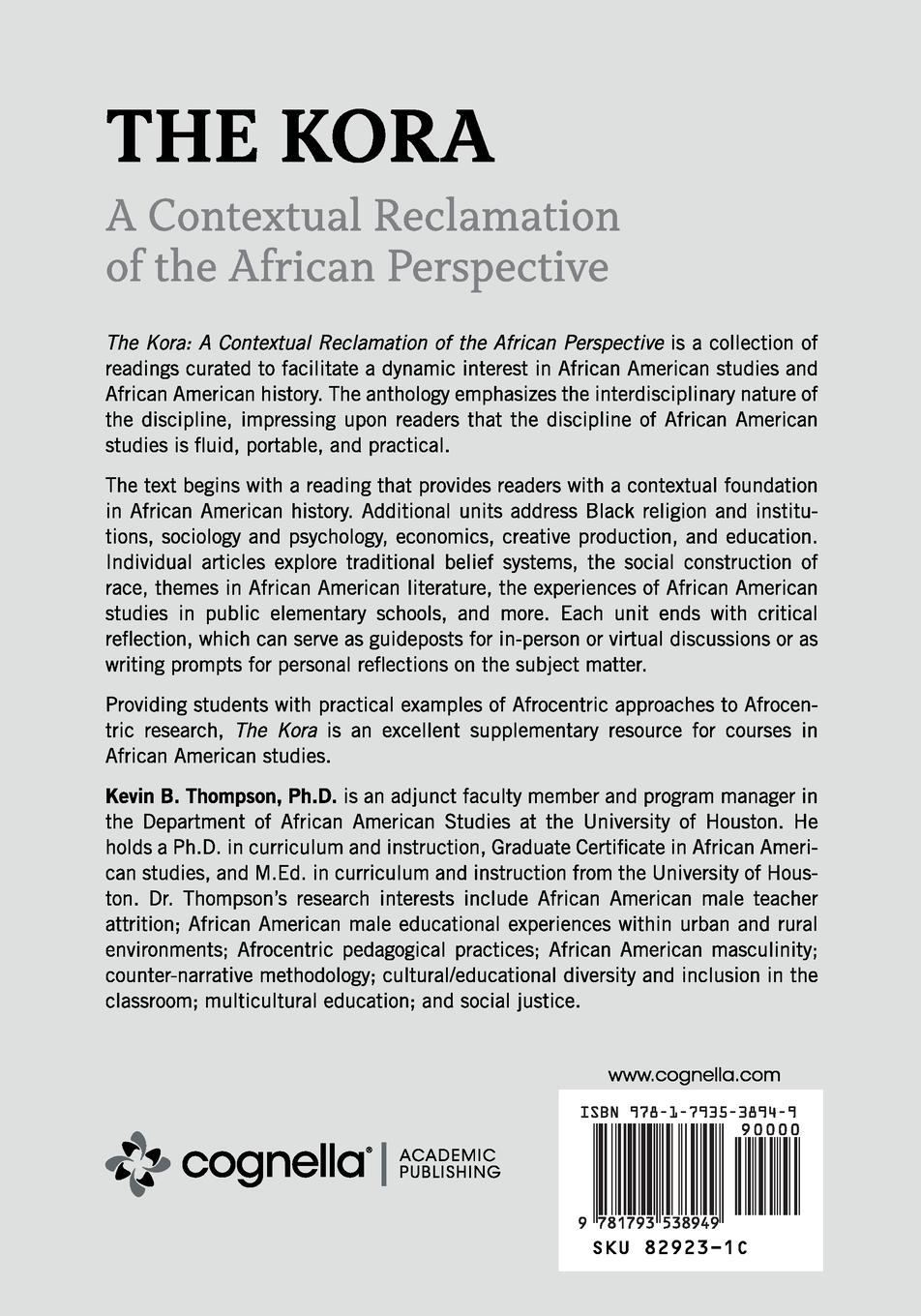 Rückseitencover The Kora