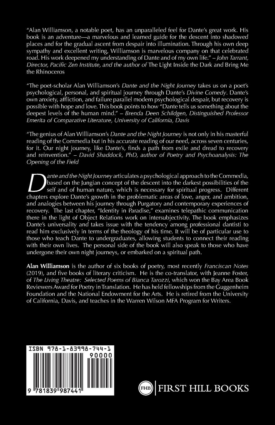 Rückseitencover Dante and the Night Journey