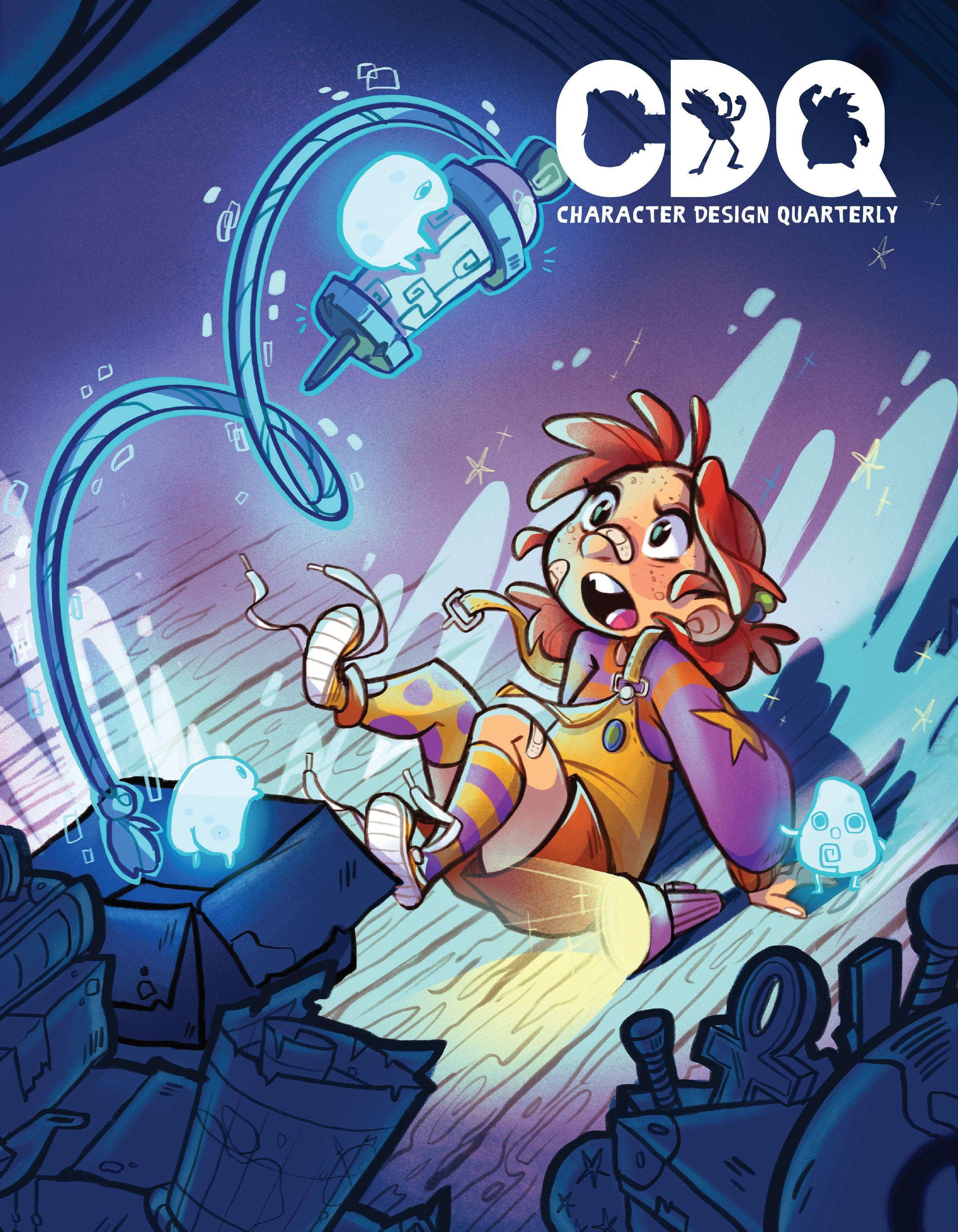 Vorderes Coverbild Character Design Quarterly 24