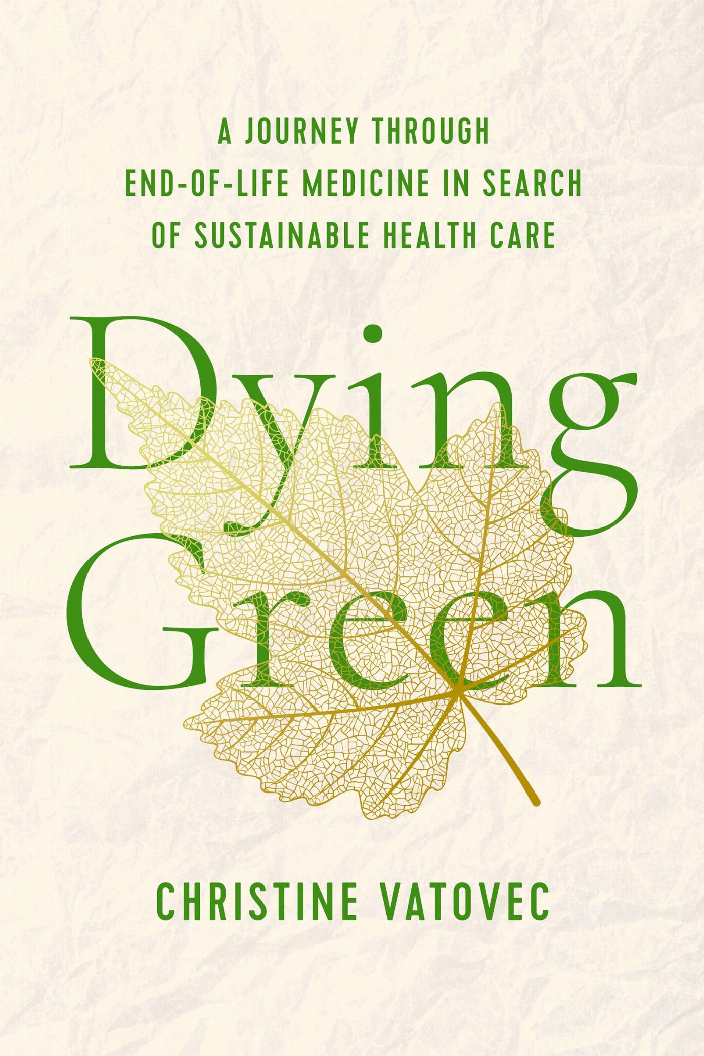 Vorderes Coverbild Dying Green