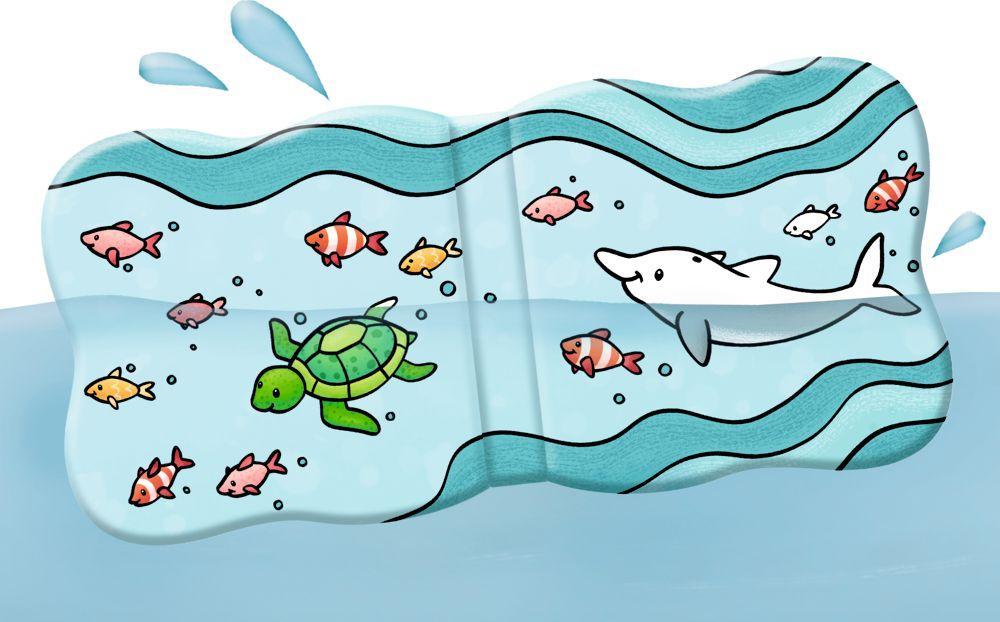 Beispielinhalt (Bild) Mein Zauber-Badebuch