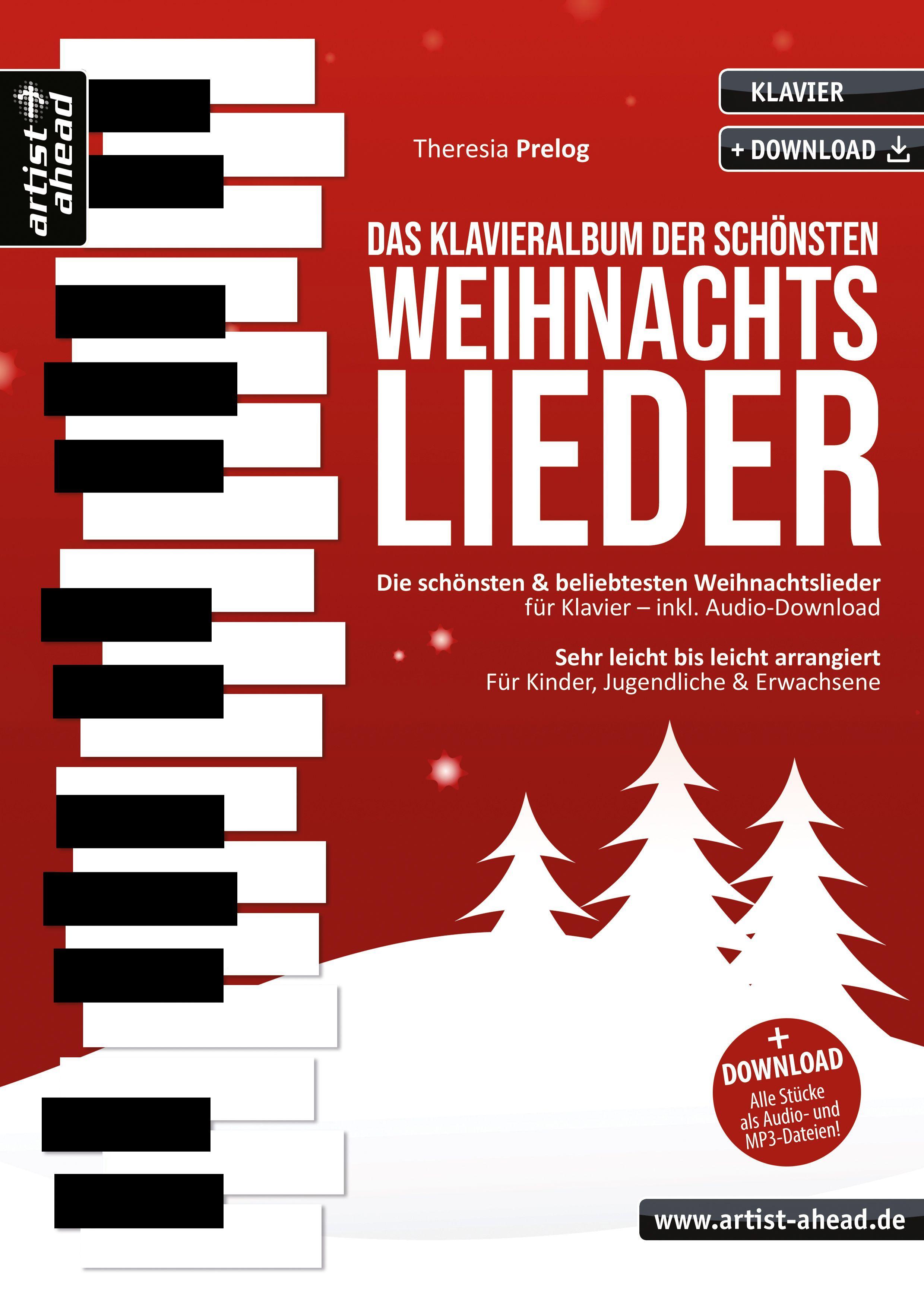 Vorderes Coverbild Das Klavieralbum der schönsten Weihnachtslieder