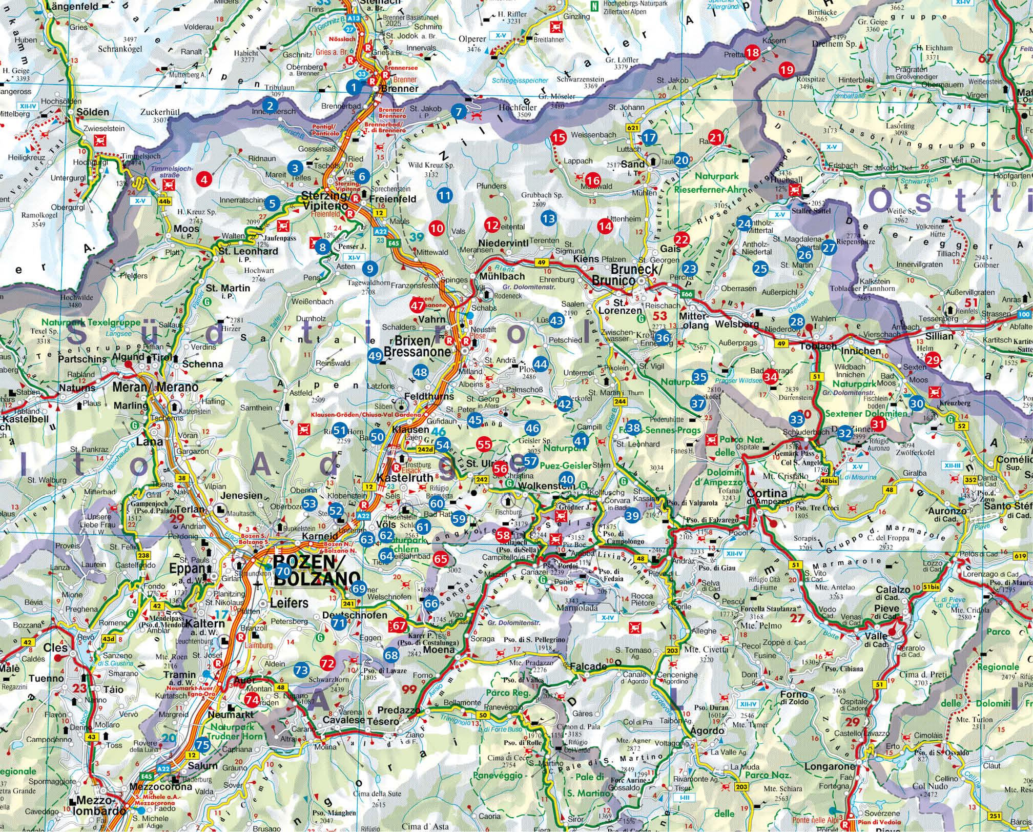 Beispielinhalt (Bild) Leichte Wanderungen Südtirol Ost