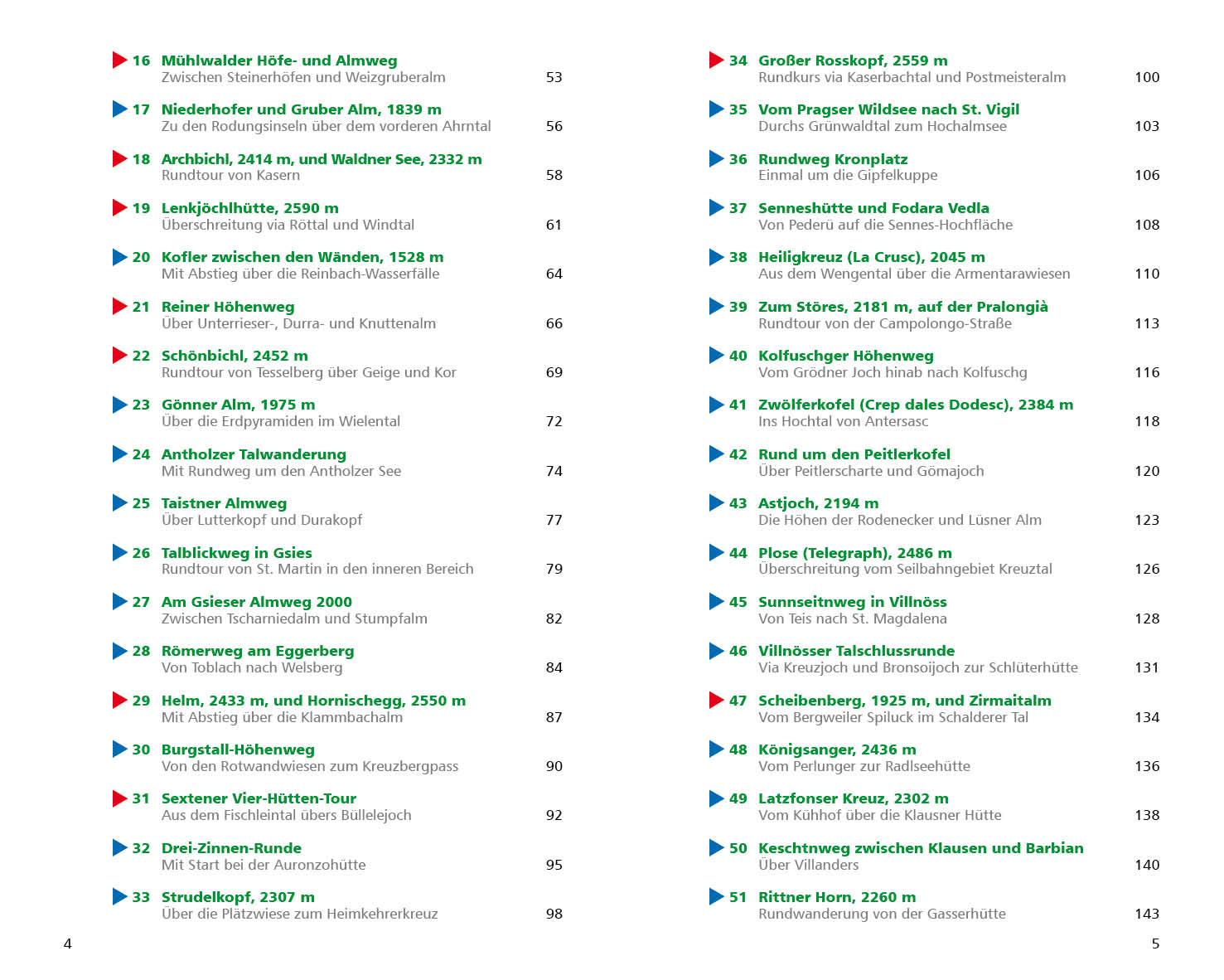 Beispielinhalt (Bild) Leichte Wanderungen Südtirol Ost