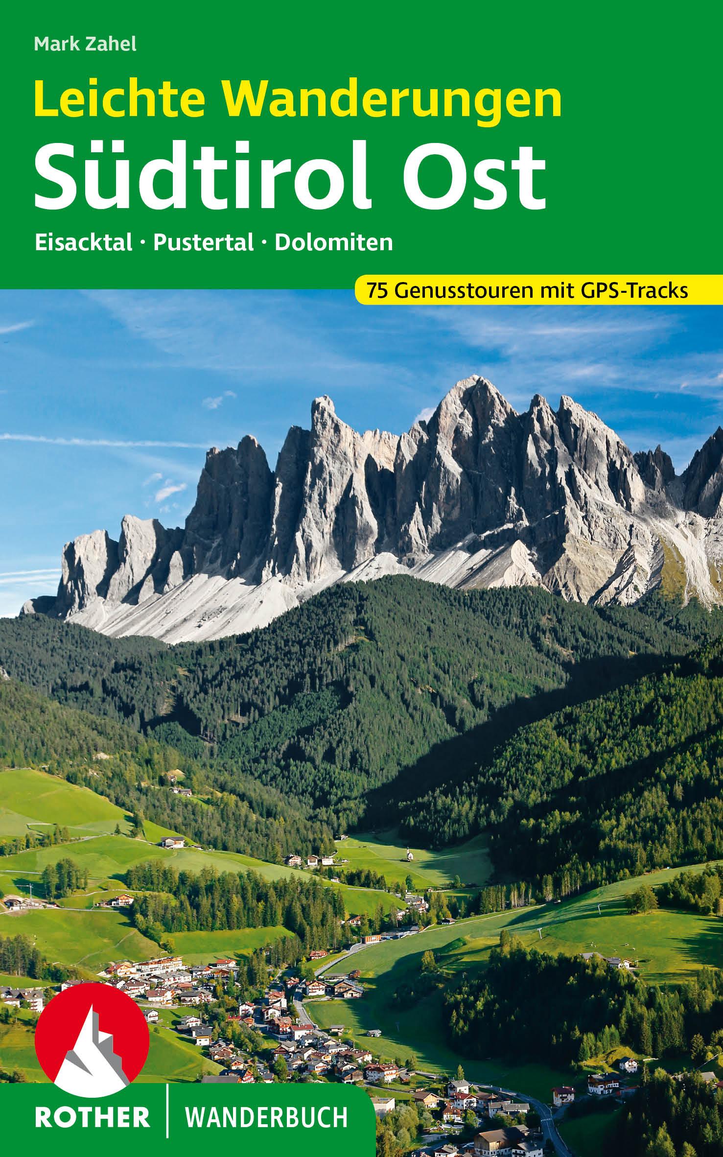 Vorderes Coverbild Leichte Wanderungen Südtirol Ost