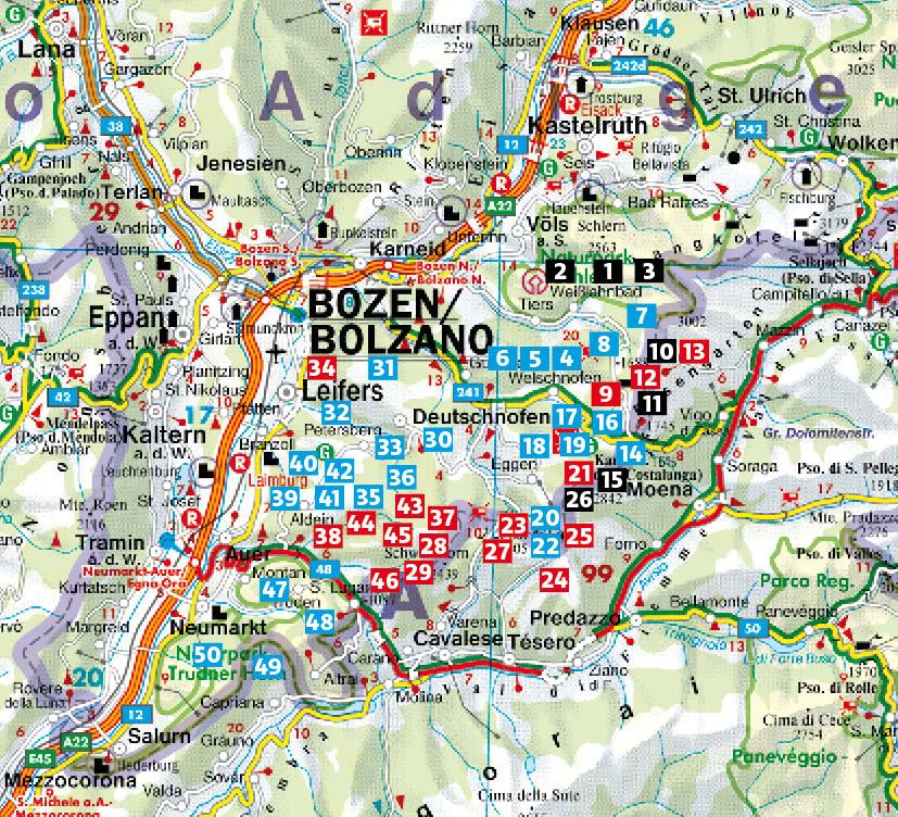 Beispielinhalt (Bild) Dolomiten 2 - Eggentaler Berge