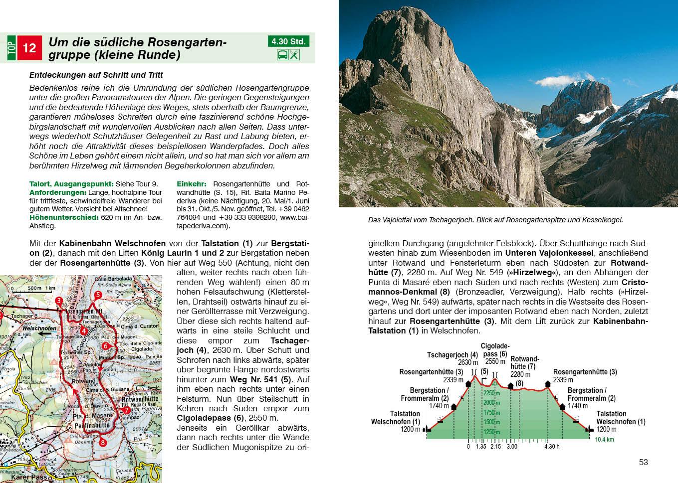 Beispielinhalt (Bild) Dolomiten 2 - Eggentaler Berge