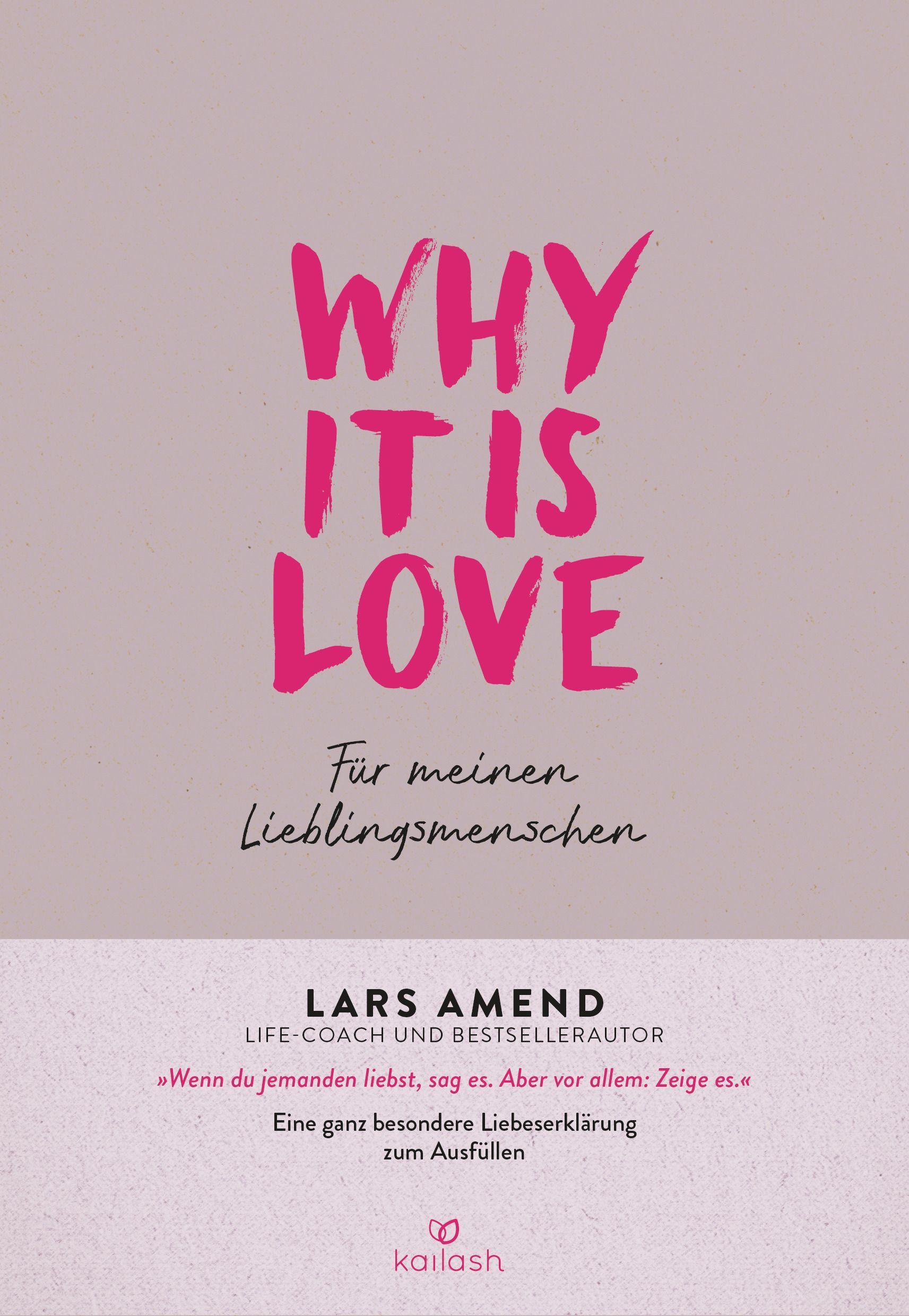 Vorderes Coverbild Why it is Love