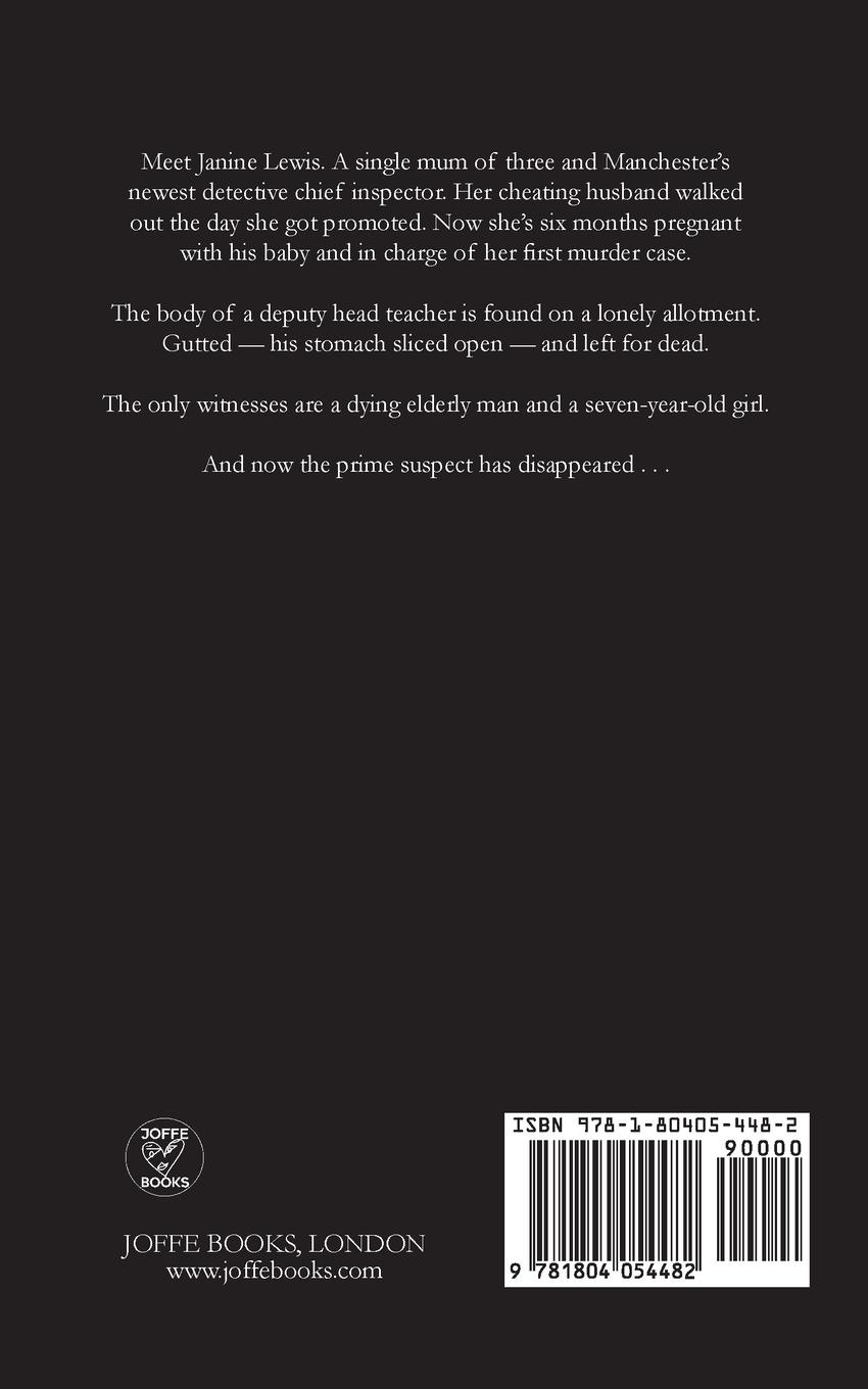 Rückseitencover BLUE MURDER a gripping crime thriller filled with twists