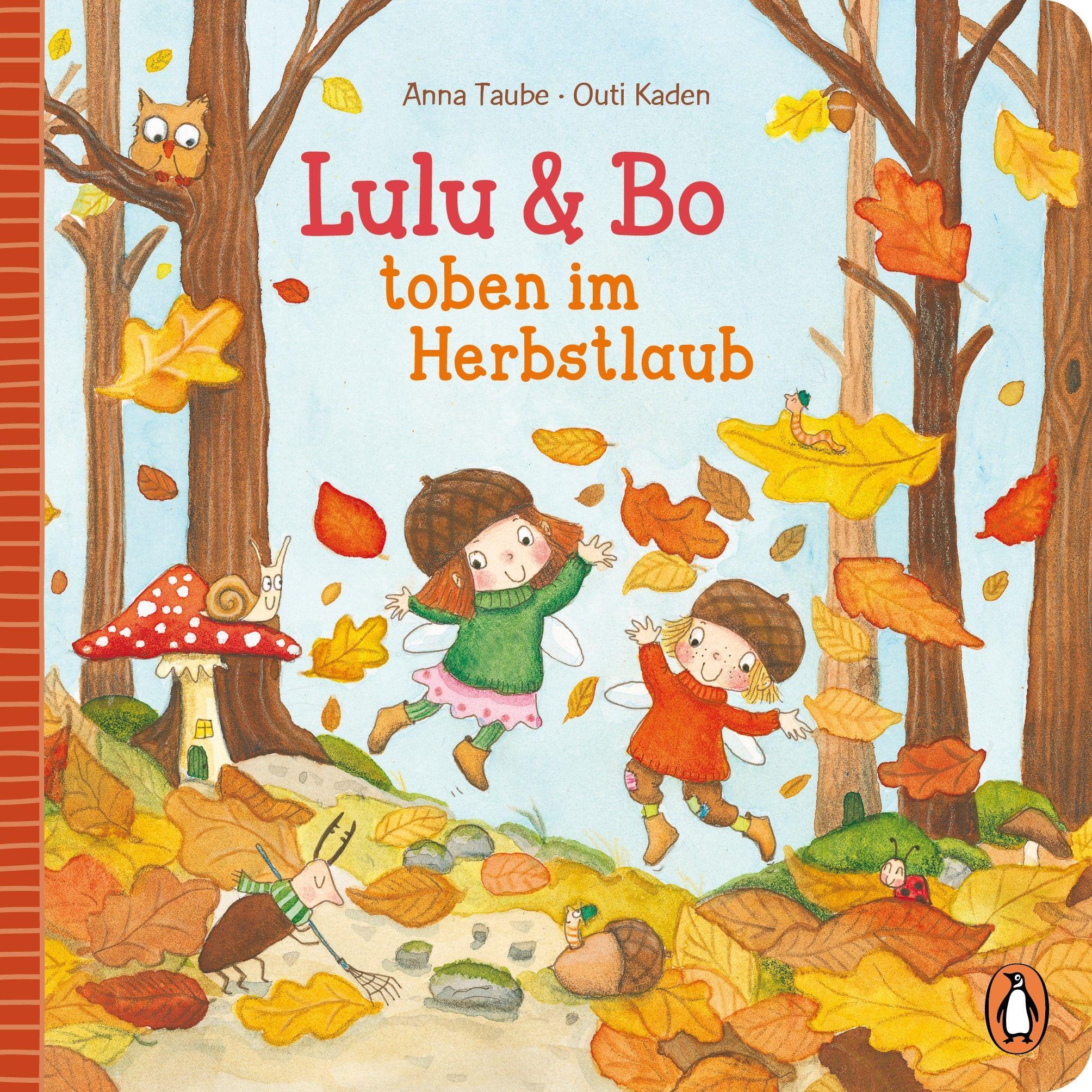 Vorderes Coverbild Lulu & Bo toben im Herbstlaub