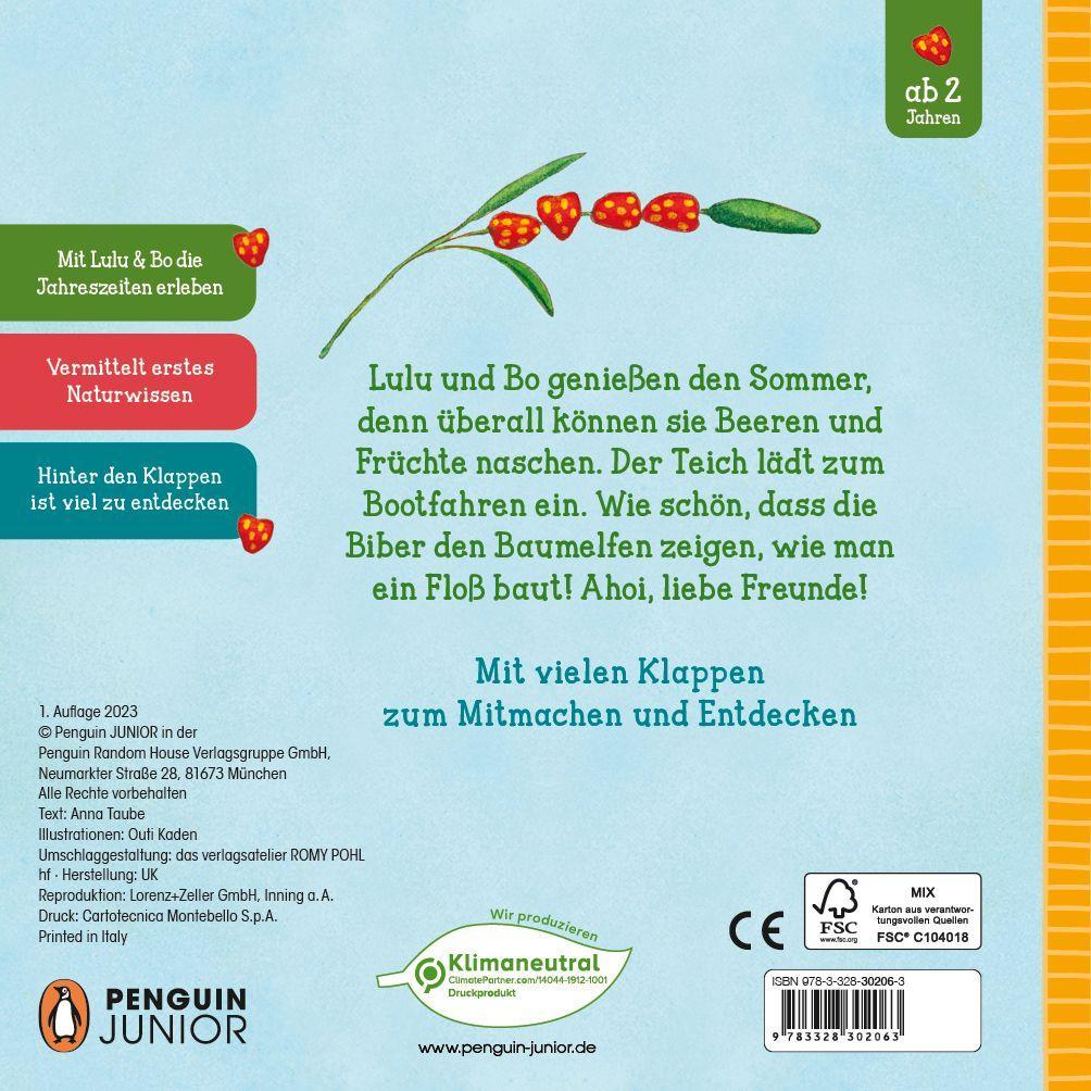 Beispielinhalt (Bild) Lulu & Bo lieben den Sommer