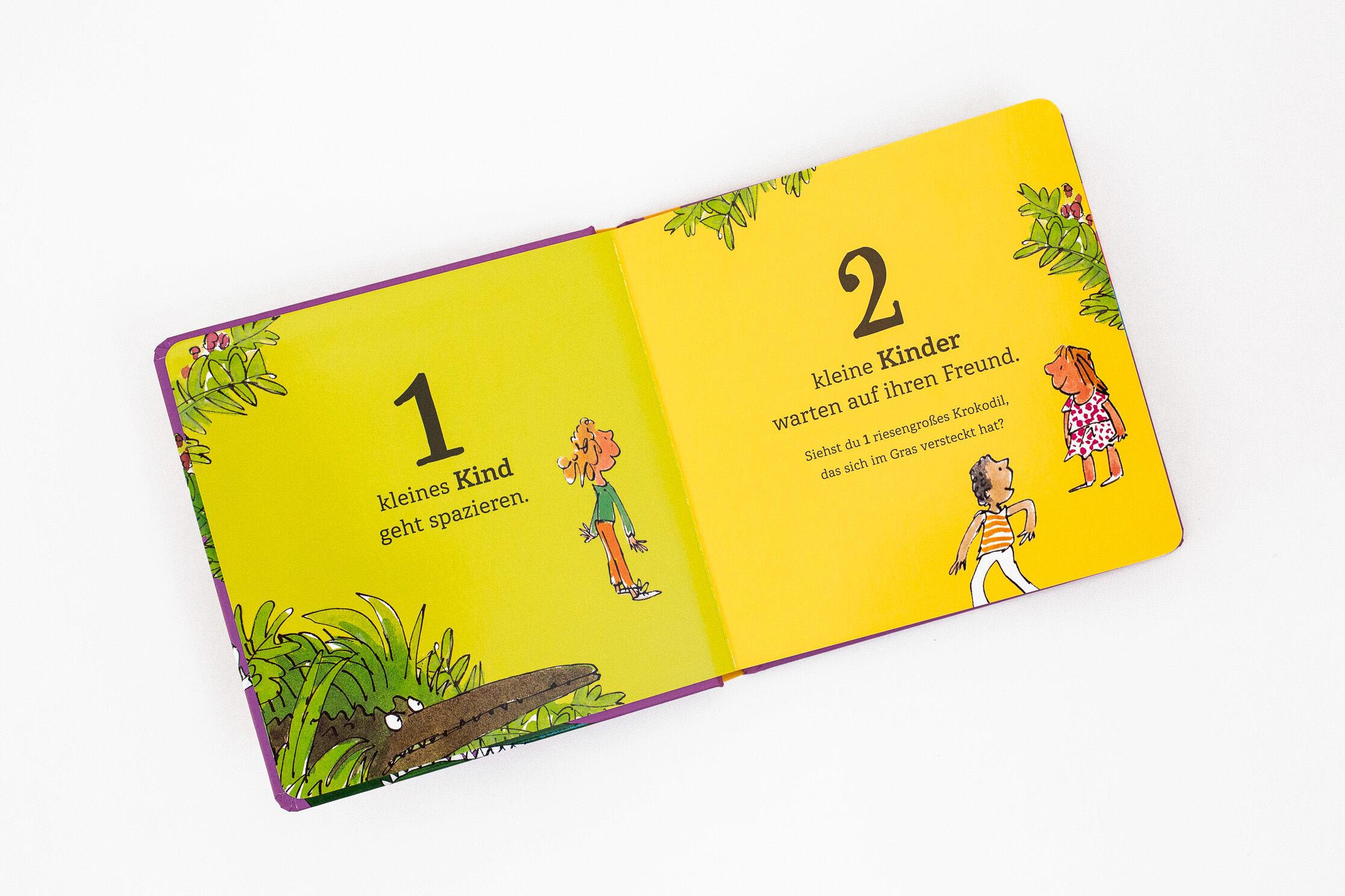 Beispielinhalt (Bild) Roald Dahl - Zahlen