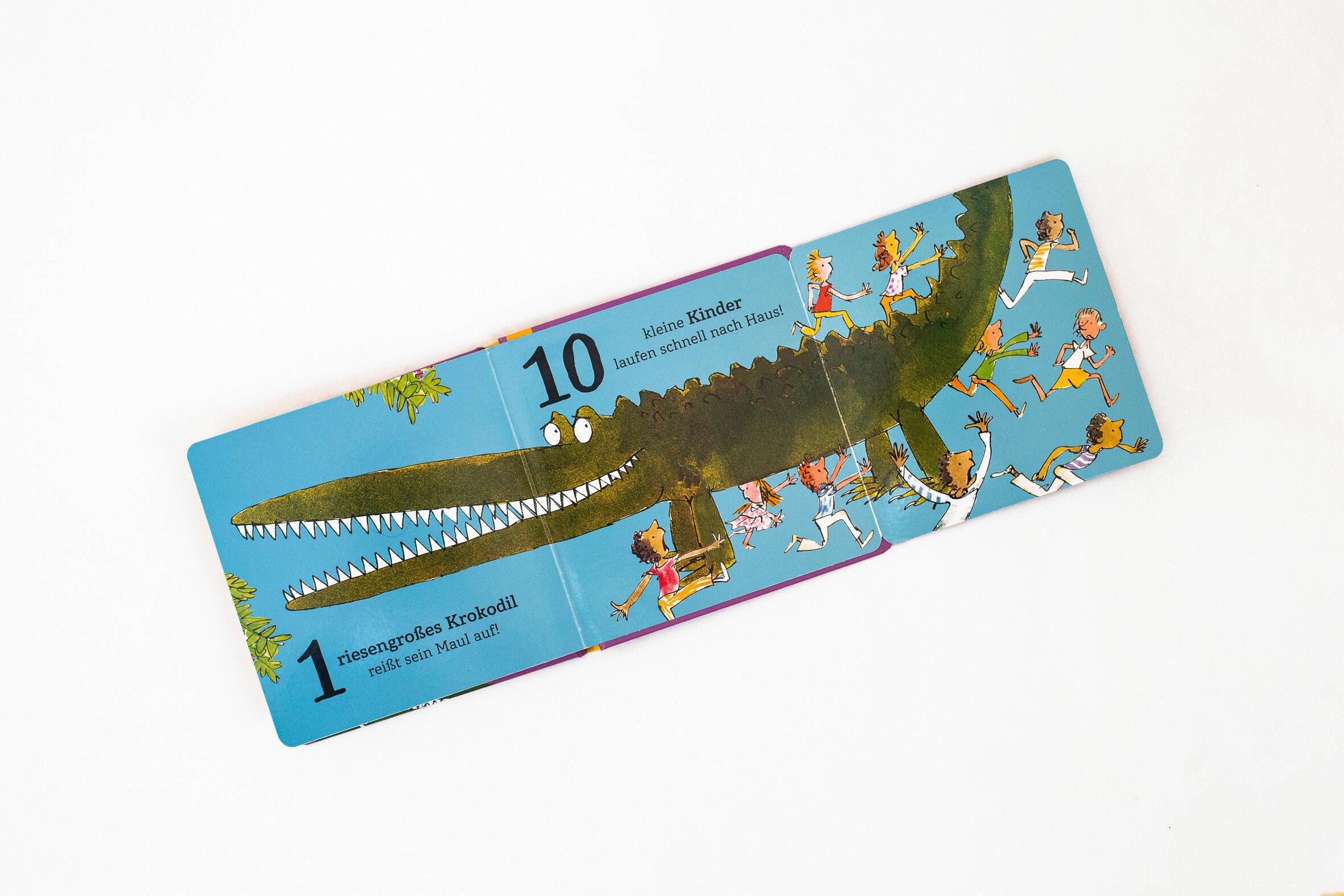 Beispielinhalt (Bild) Roald Dahl - Zahlen