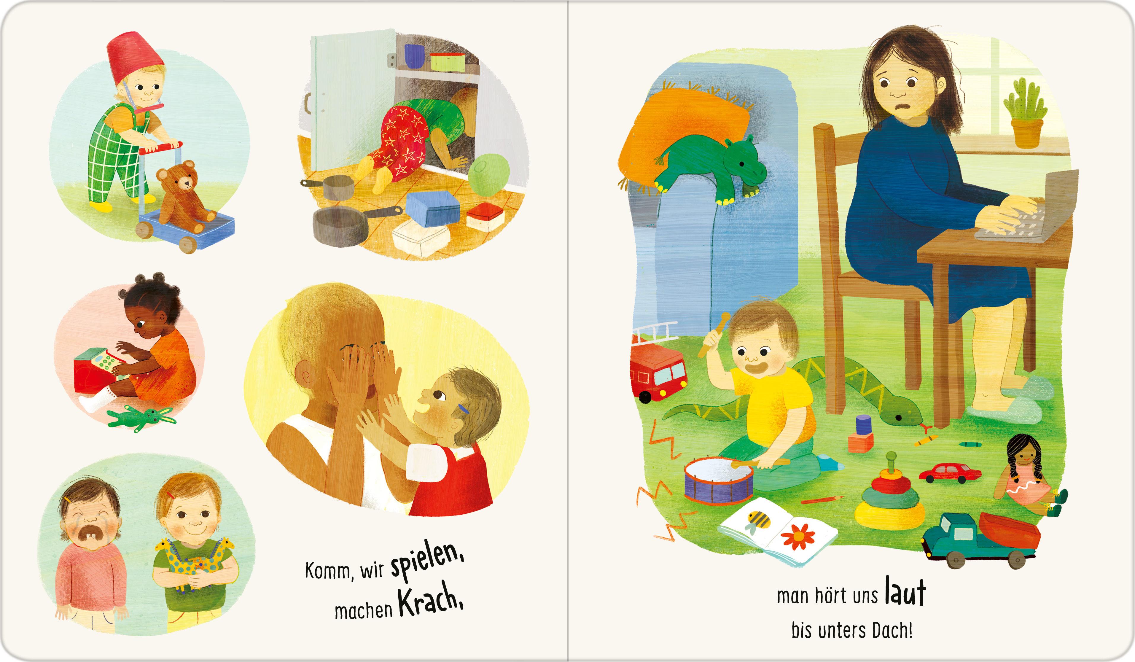 Beispielinhalt (Bild) Babys - So bunt ist unser Tag