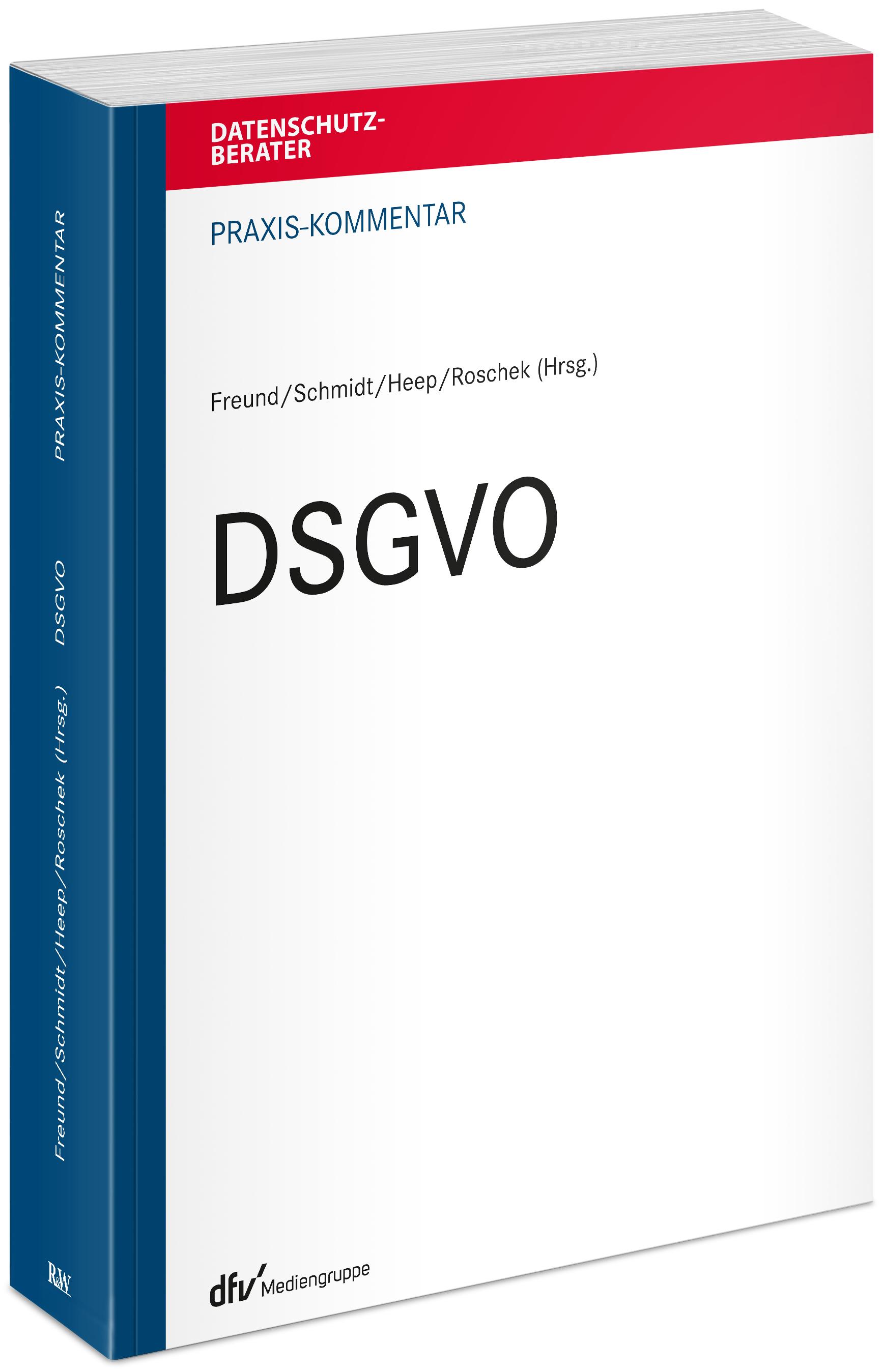 Vorderes Coverbild Praxis-Kommentar DSGVO