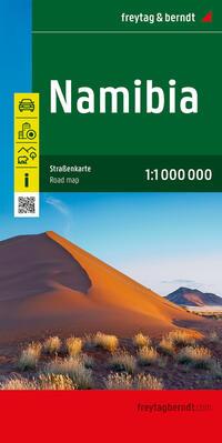 Vorderes Coverbild Namibia, Straßenkarte 1:1.000.000, freytag & berndt