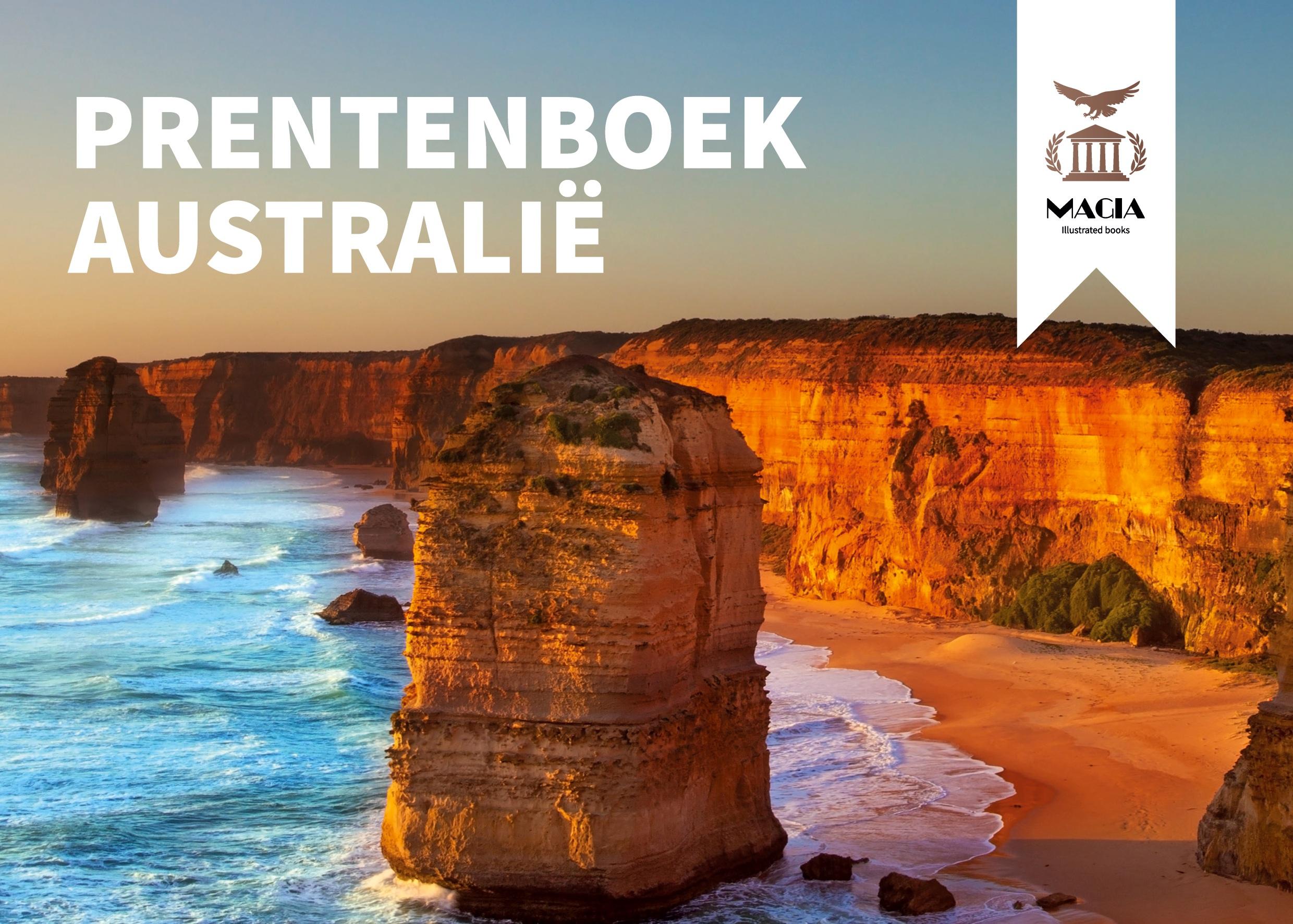 Vorderes Coverbild Prentenboek Australië