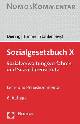 Vorderes Coverbild Sozialgesetzbuch X
