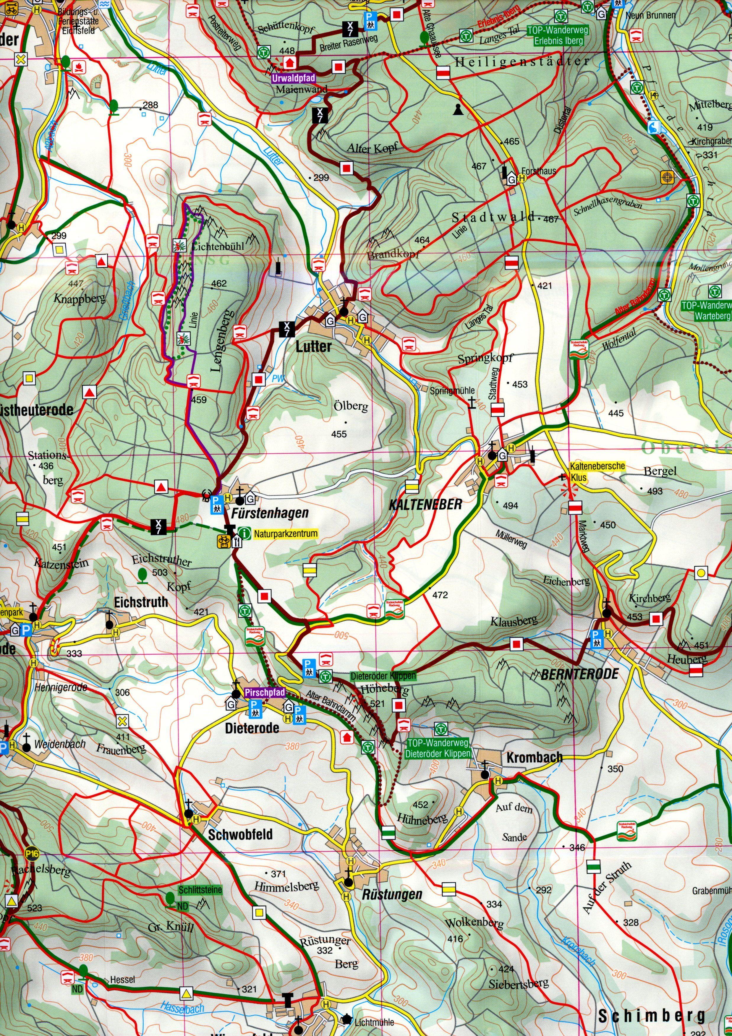 Beispielinhalt (Bild) Naturpark Eichsfeld-Hainich-Werratal