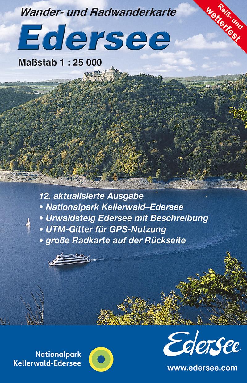 Vorderes Coverbild Edersee 1:25 000