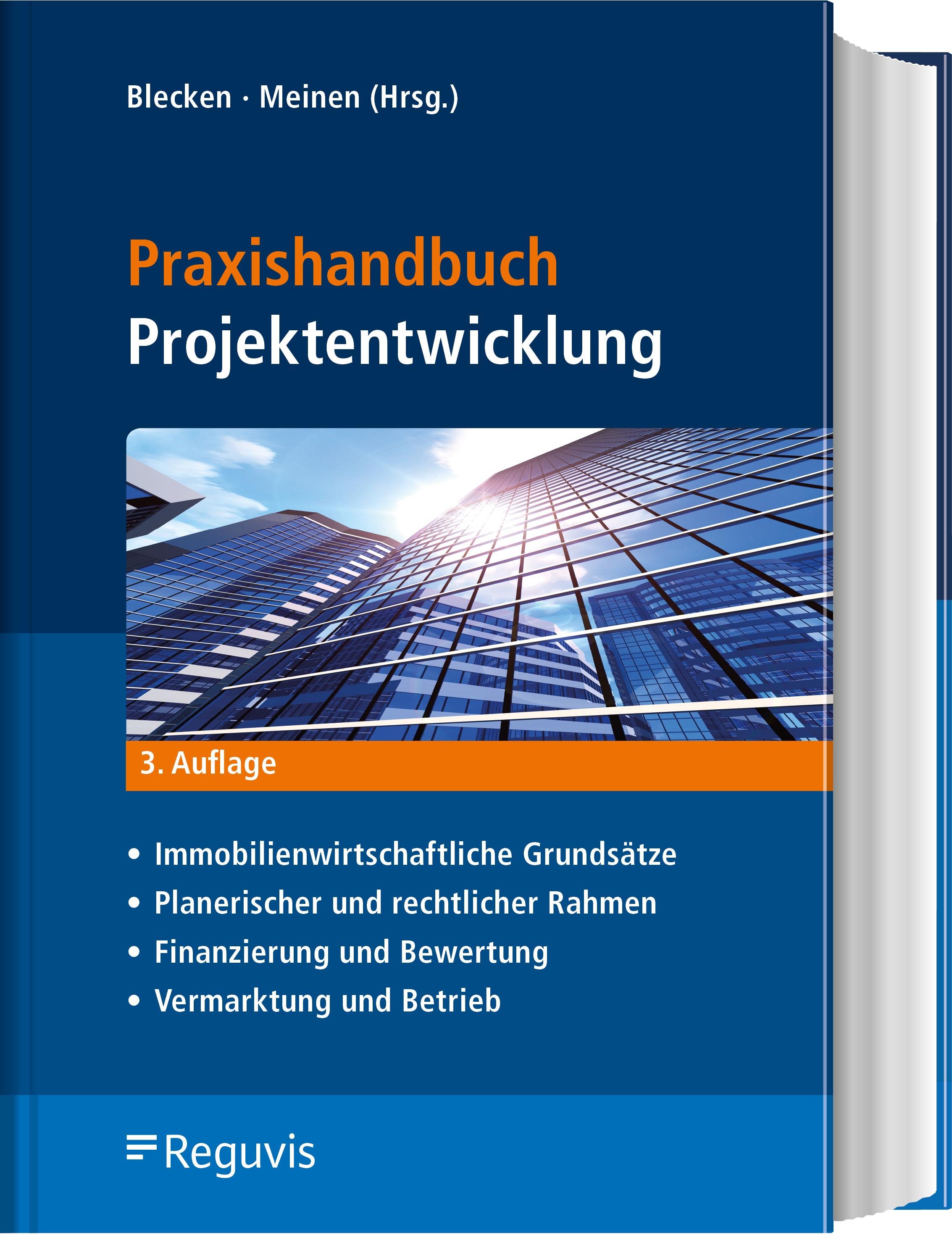Vorderes Coverbild Praxishandbuch Projektentwicklung