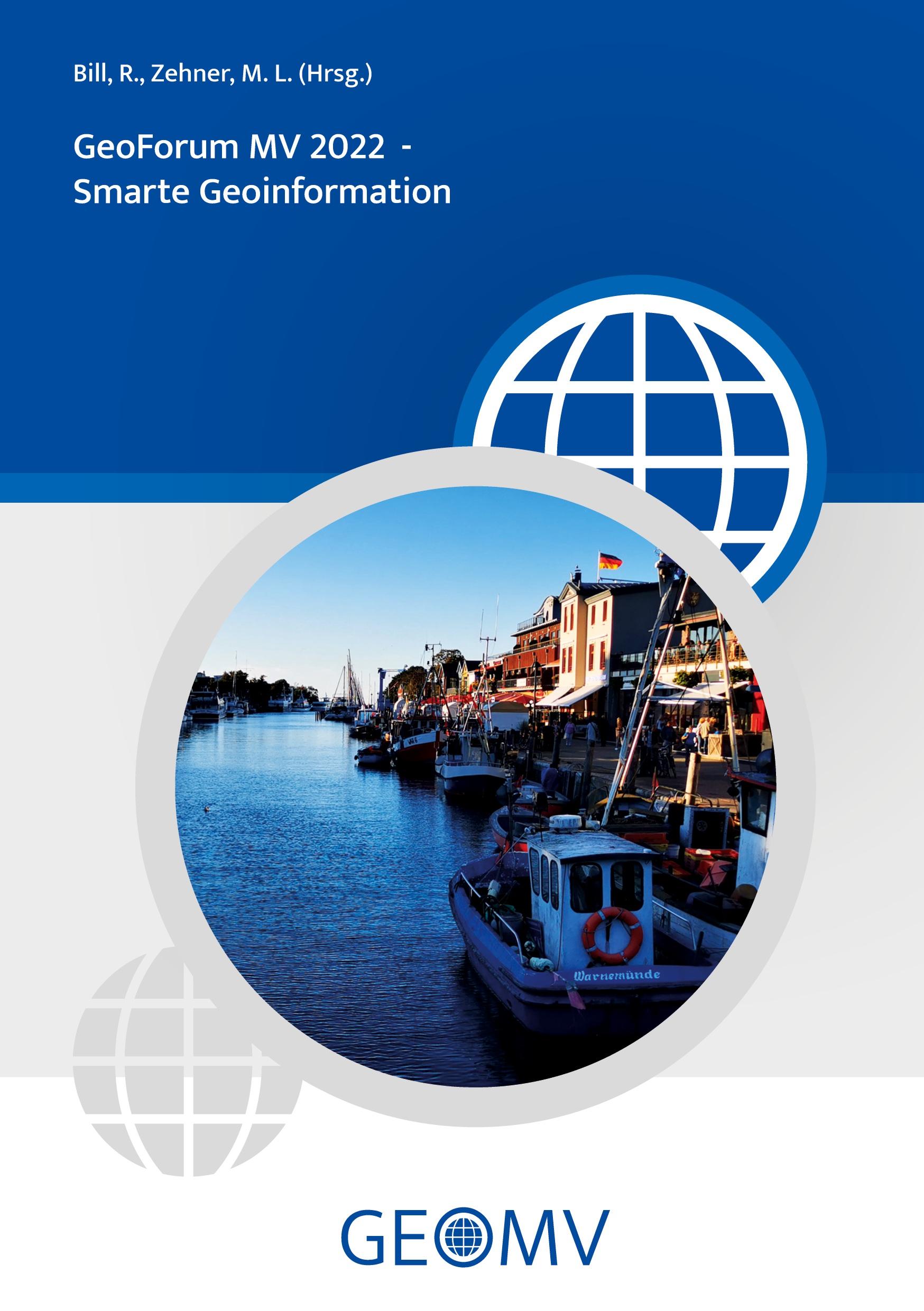 Vorderes Coverbild GeoForum MV 2022