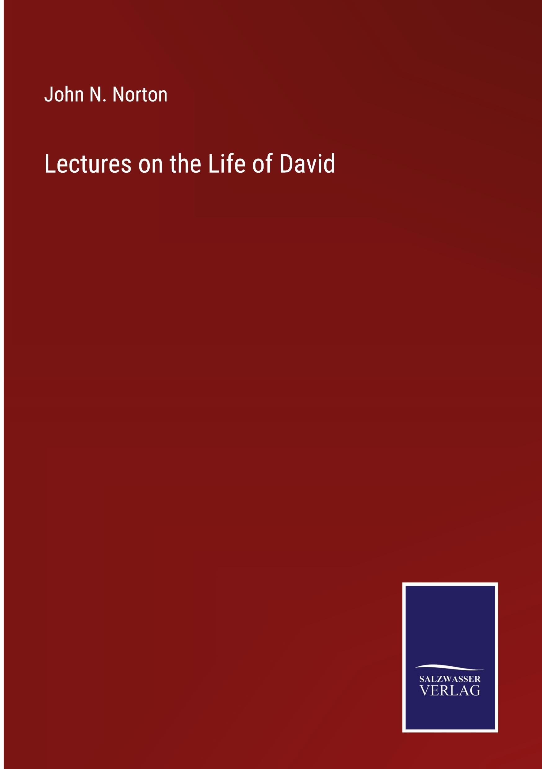Vorderes Coverbild Lectures on the Life of David