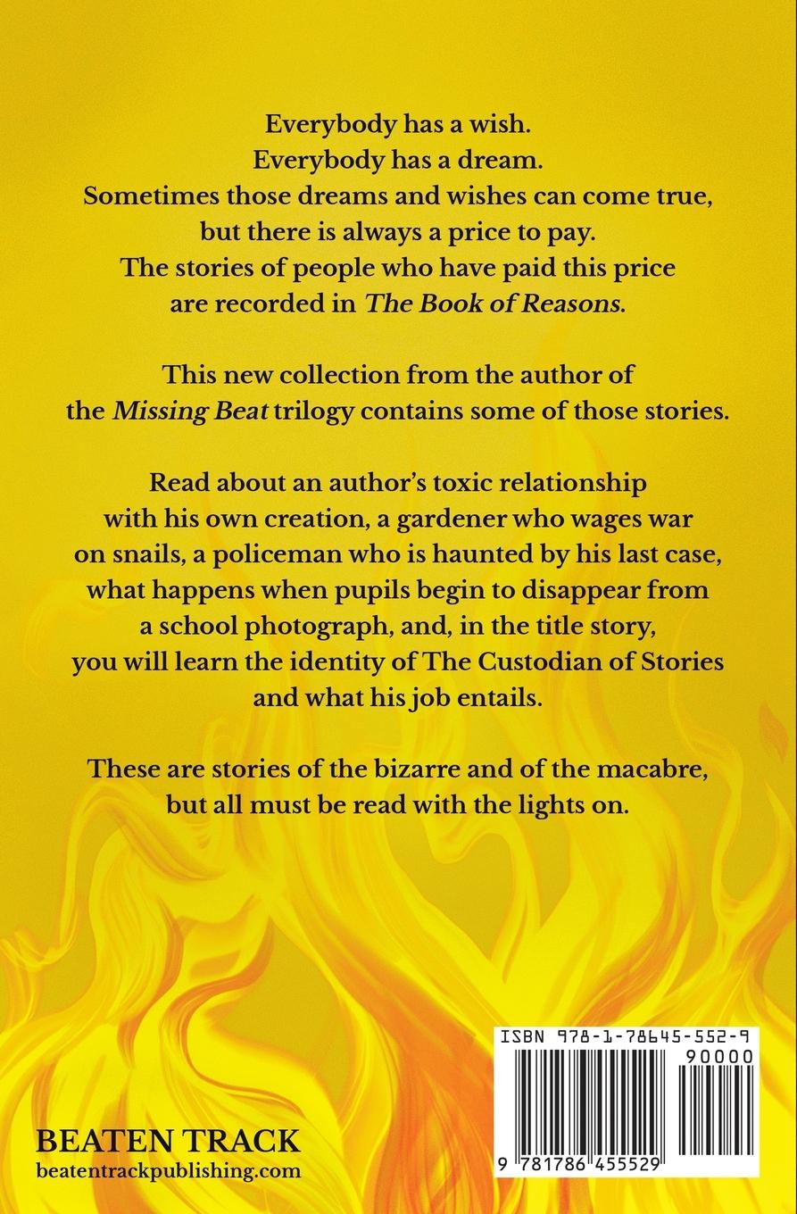 Rückseitencover The Custodian of Stories and Other Tales from The Book of Reasons