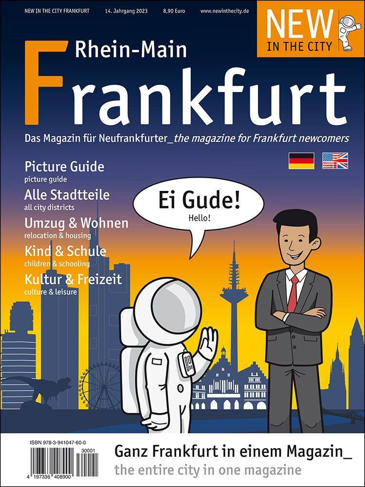 Vorderes Coverbild NEW IN THE CITY Frankfurt/Rhein-Main 2023
