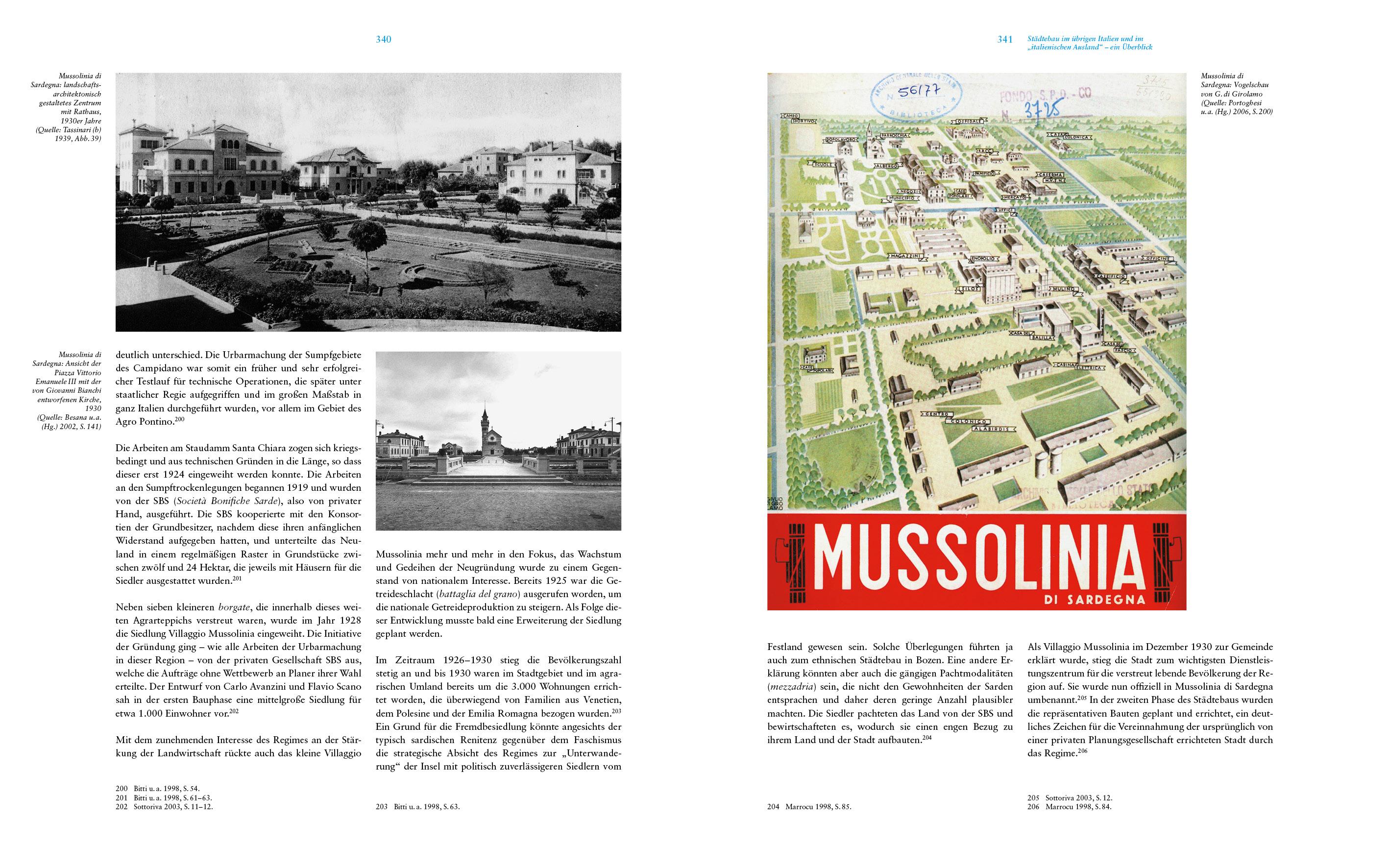 Beispielinhalt (Bild) Städtebau für Mussolini