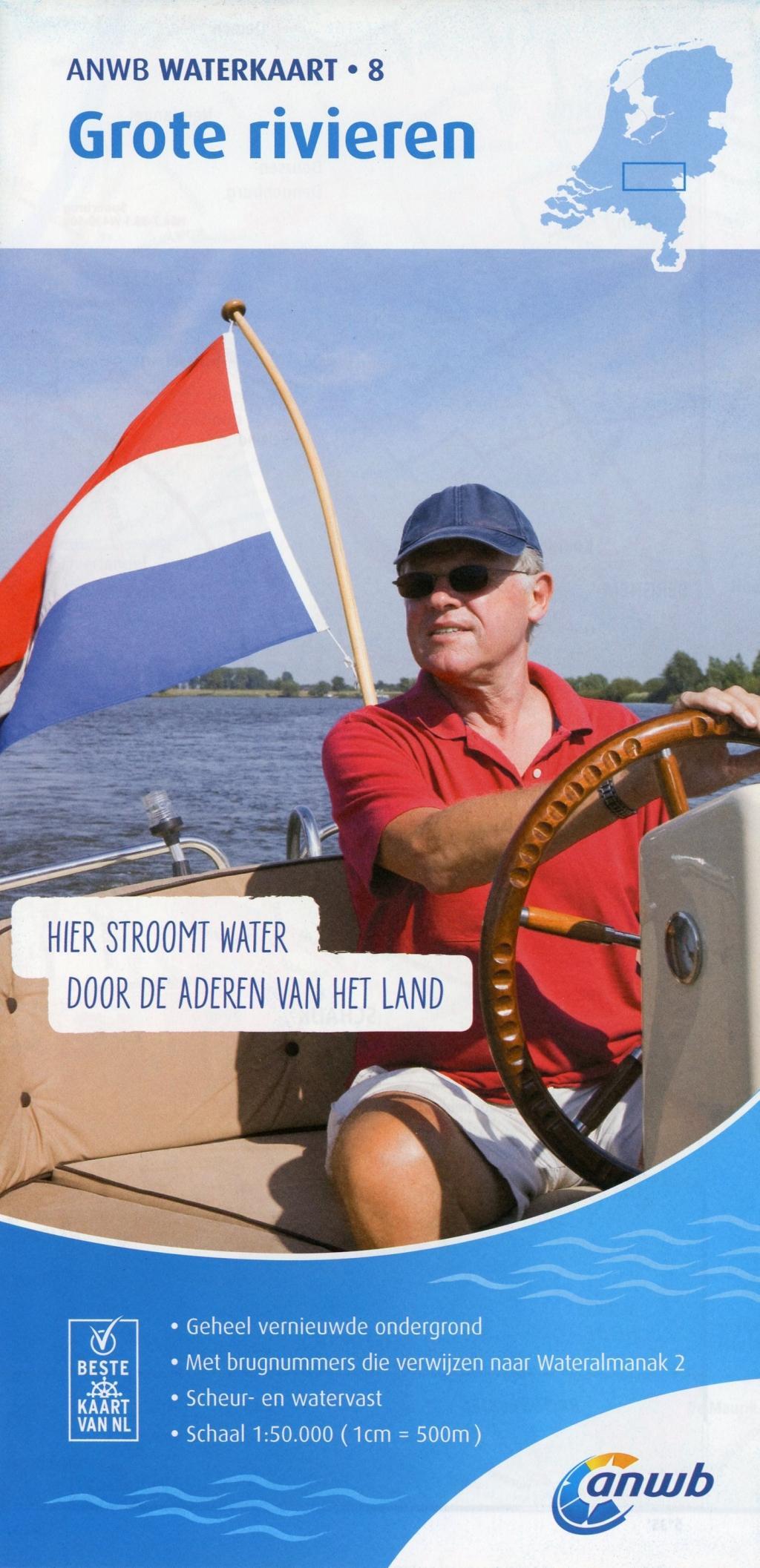 Vorderes Coverbild Grote Rivieren 1:50 000 Waterkaart