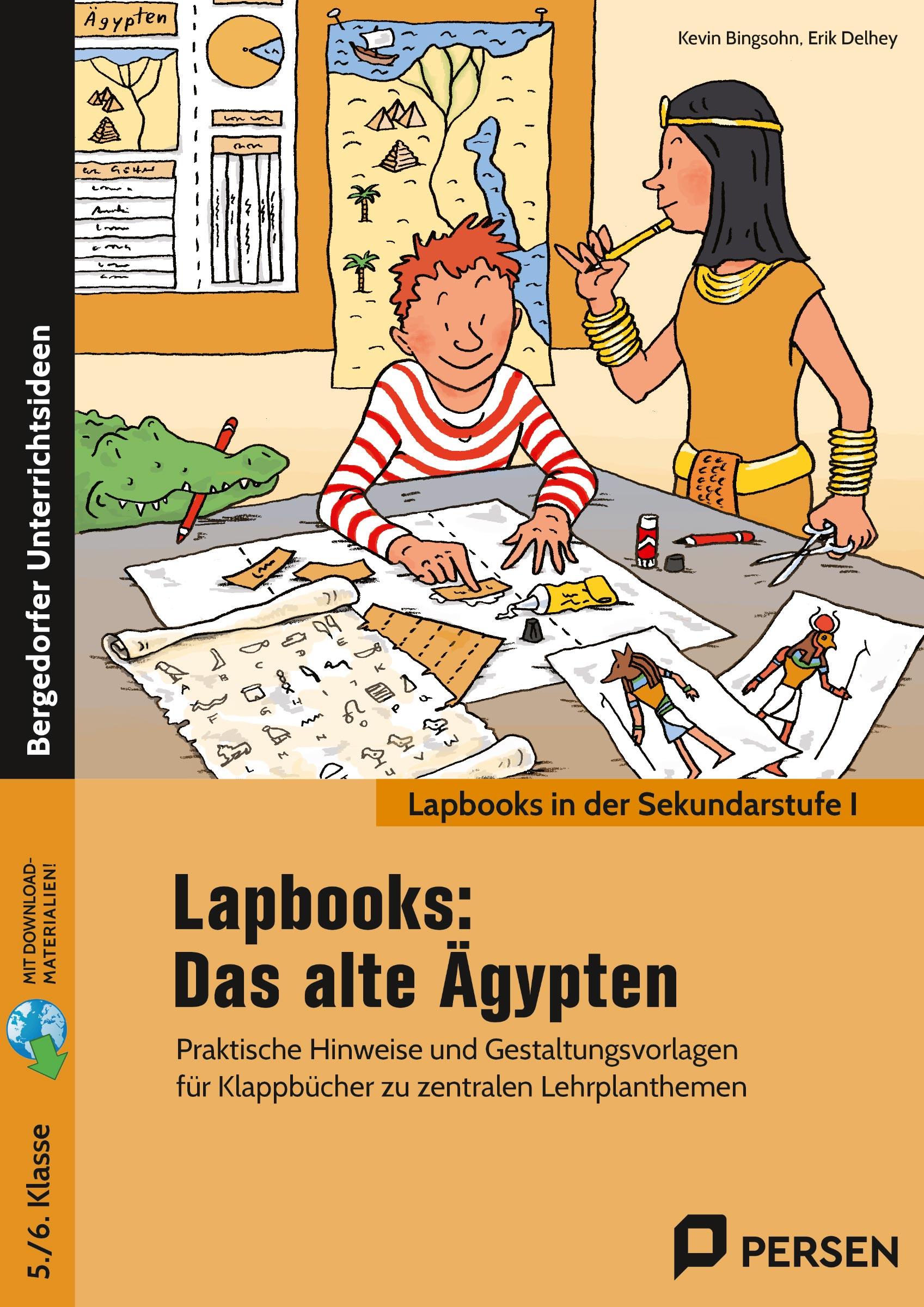 Vorderes Coverbild Lapbooks: Das alte Ägypten