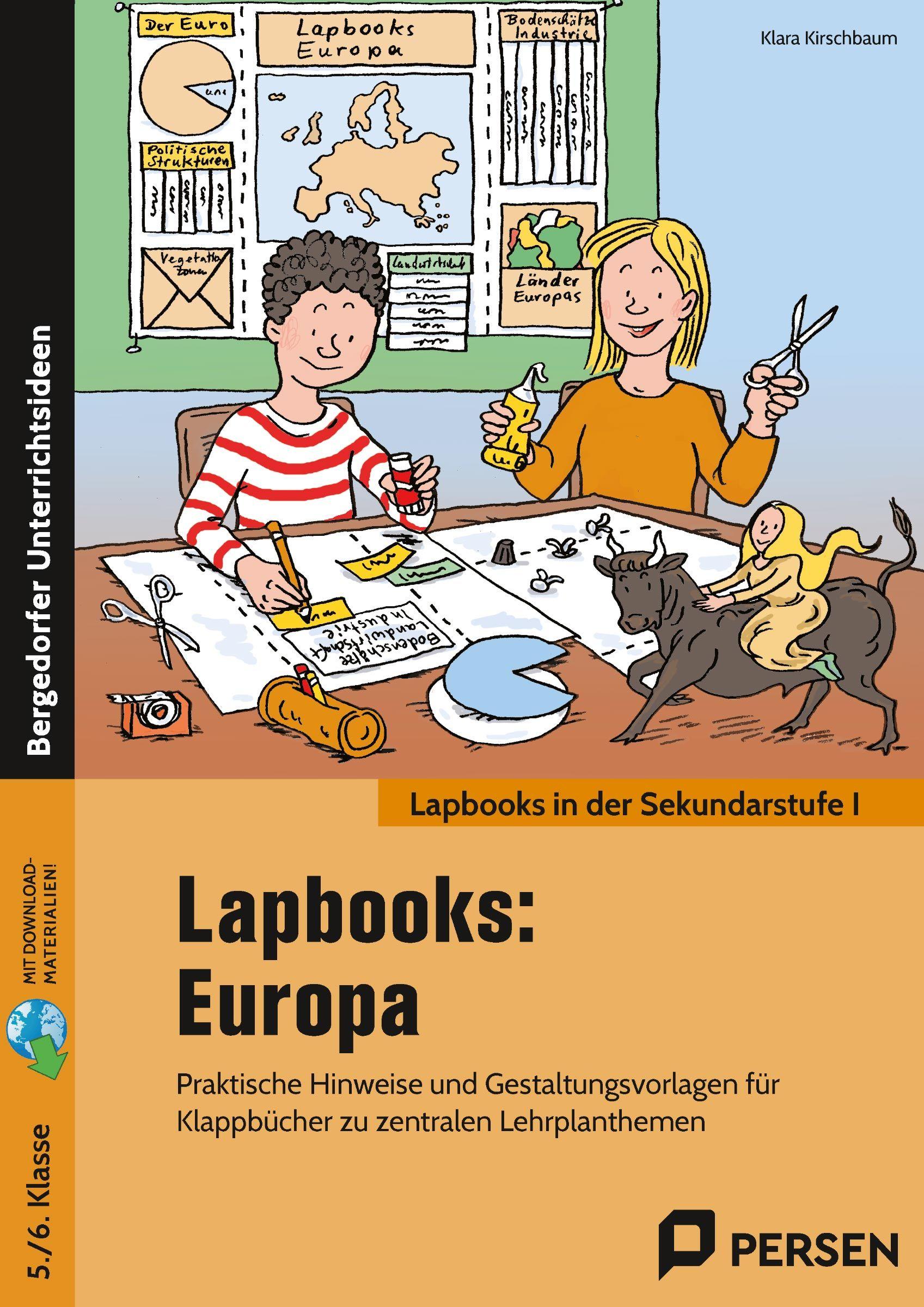 Vorderes Coverbild Lapbooks: Europa - 5./6. Klasse