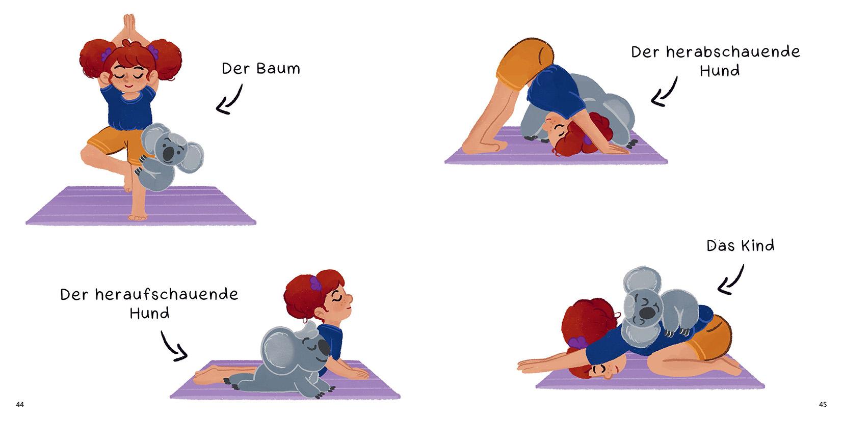 Beispielinhalt (Bild) Die Suche nach der guten Nacht. Ein Kinderfachbuch über Schlaf und Schlafhygiene.