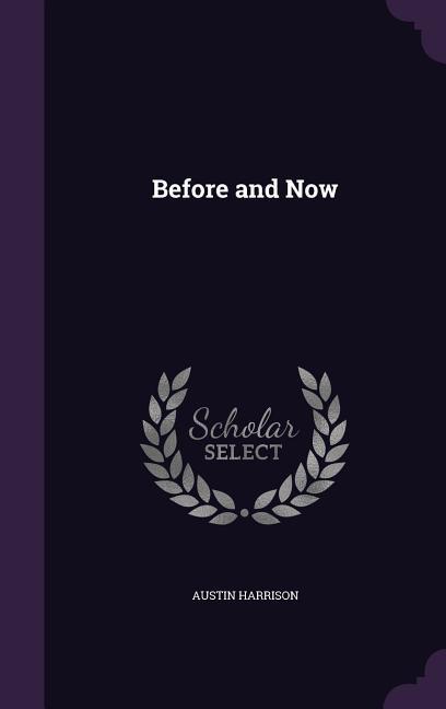 Vorderes Coverbild Before and Now