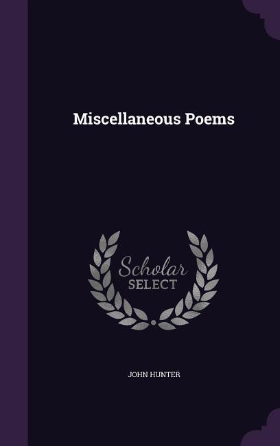 Vorderes Coverbild Miscellaneous Poems