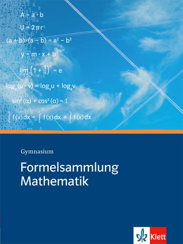 Vorderes Coverbild Formelsammlung Mathematik. Gymnasium