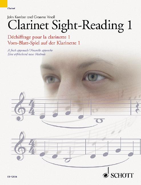Vorderes Coverbild Clarinet Sight-Reading 1/Dechiffrage Pour La Clarinette 1/Vom-Blatt-Spiel Auf Der Klarinette 1