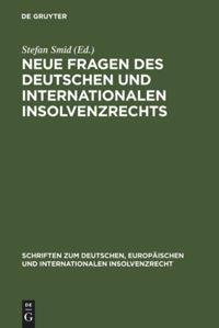 Vorderes Coverbild Neue Fragen des deutschen und internationalen Insolvenzrechts