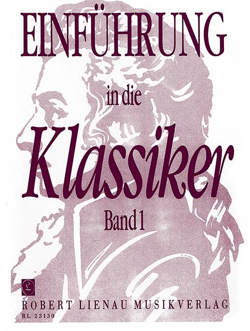 Vorderes Coverbild Einführung in die Klassiker 1 für Klavier