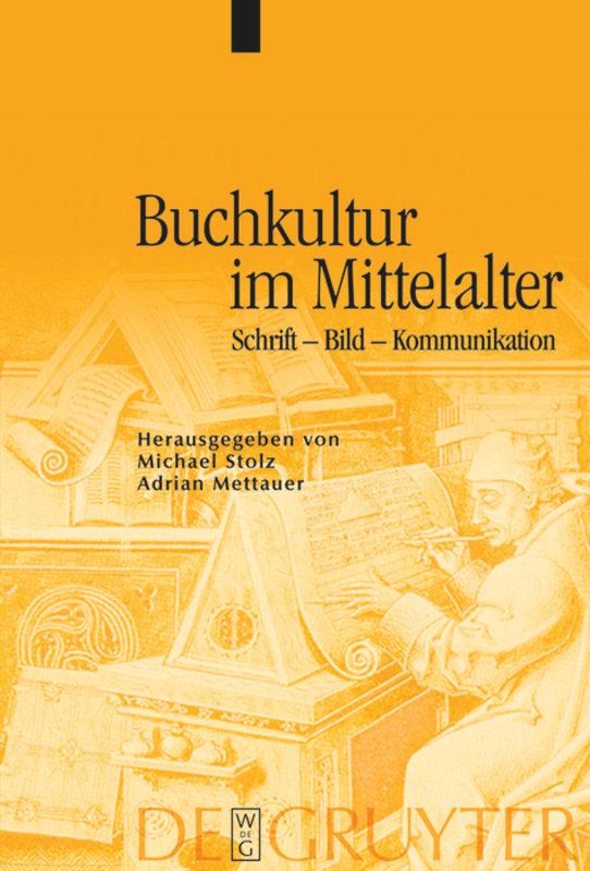 Vorderes Coverbild Buchkultur im Mittelalter