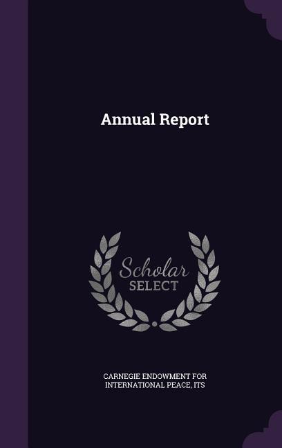 Vorderes Coverbild Annual Report