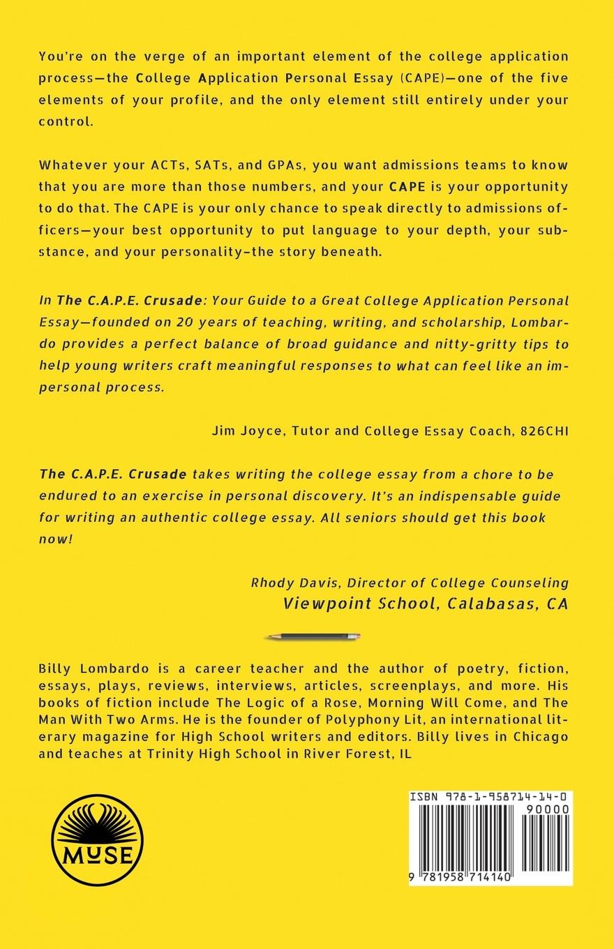 Rückseitencover The C.A.P.E. Crusade
